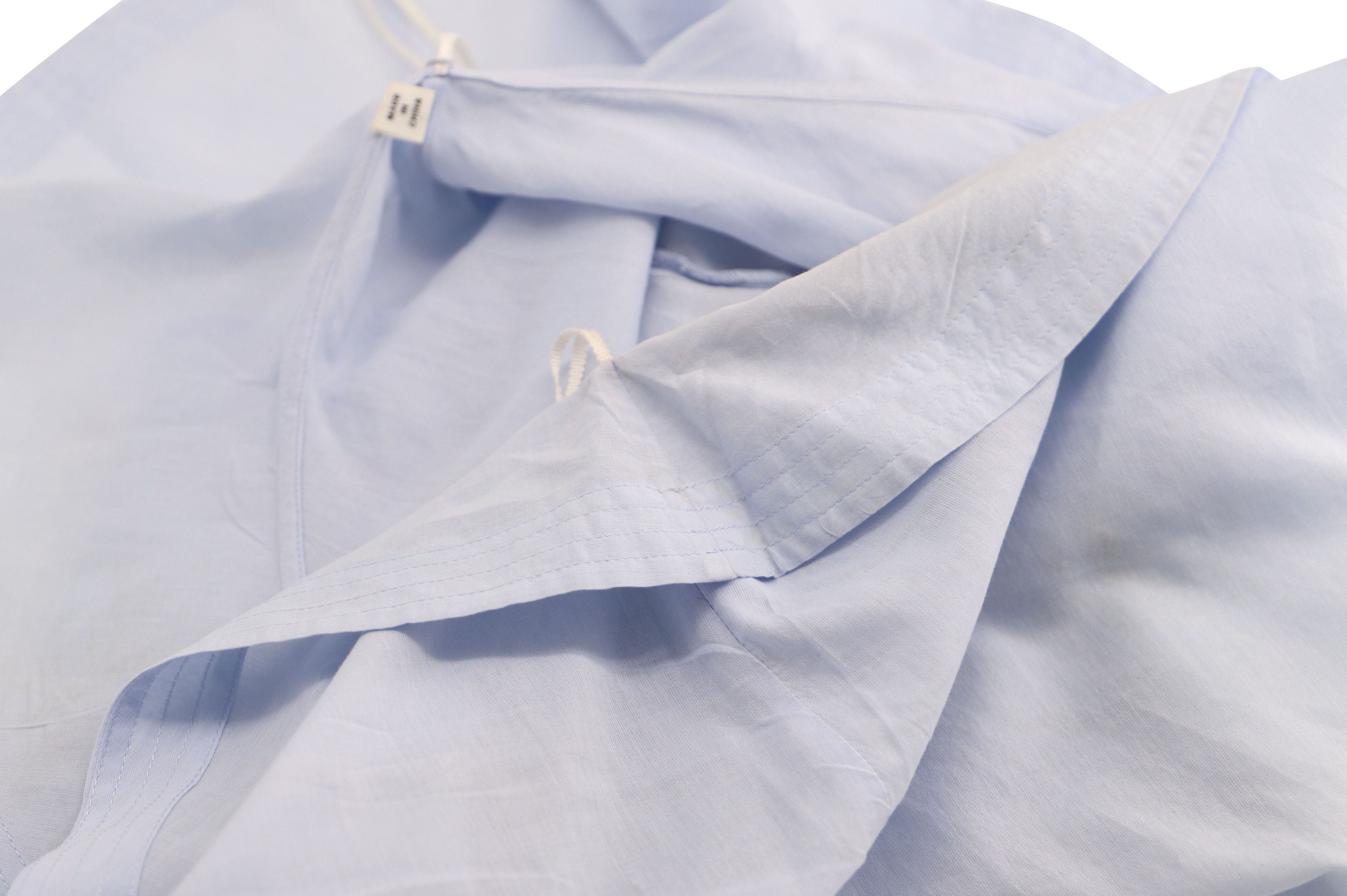 A.L.C. A.L.C. Brielle Ruffled One-shoulder Top in Light Blue Cotton Size S / US 4 / IT 40 - 4 Thumbnail