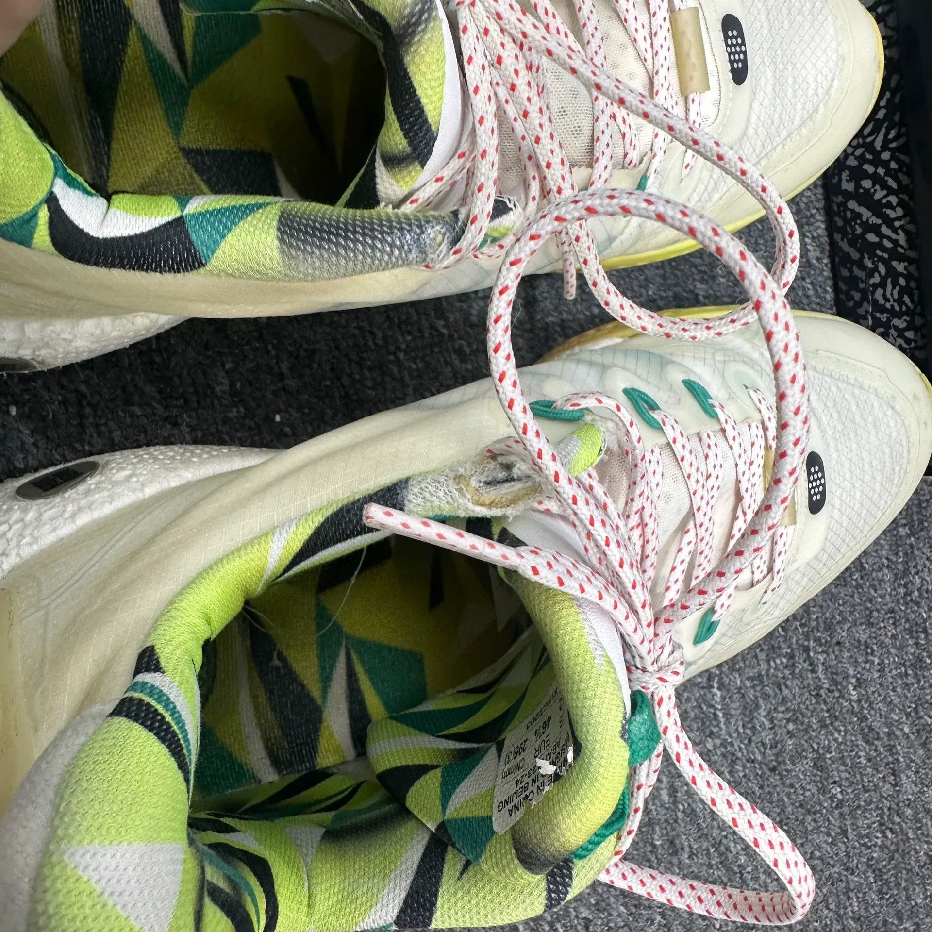 Li-Ning Li-Ning Glow Green Lowtop Sneakers 10 Men Size US 10 / EU 43 - 7 Thumbnail