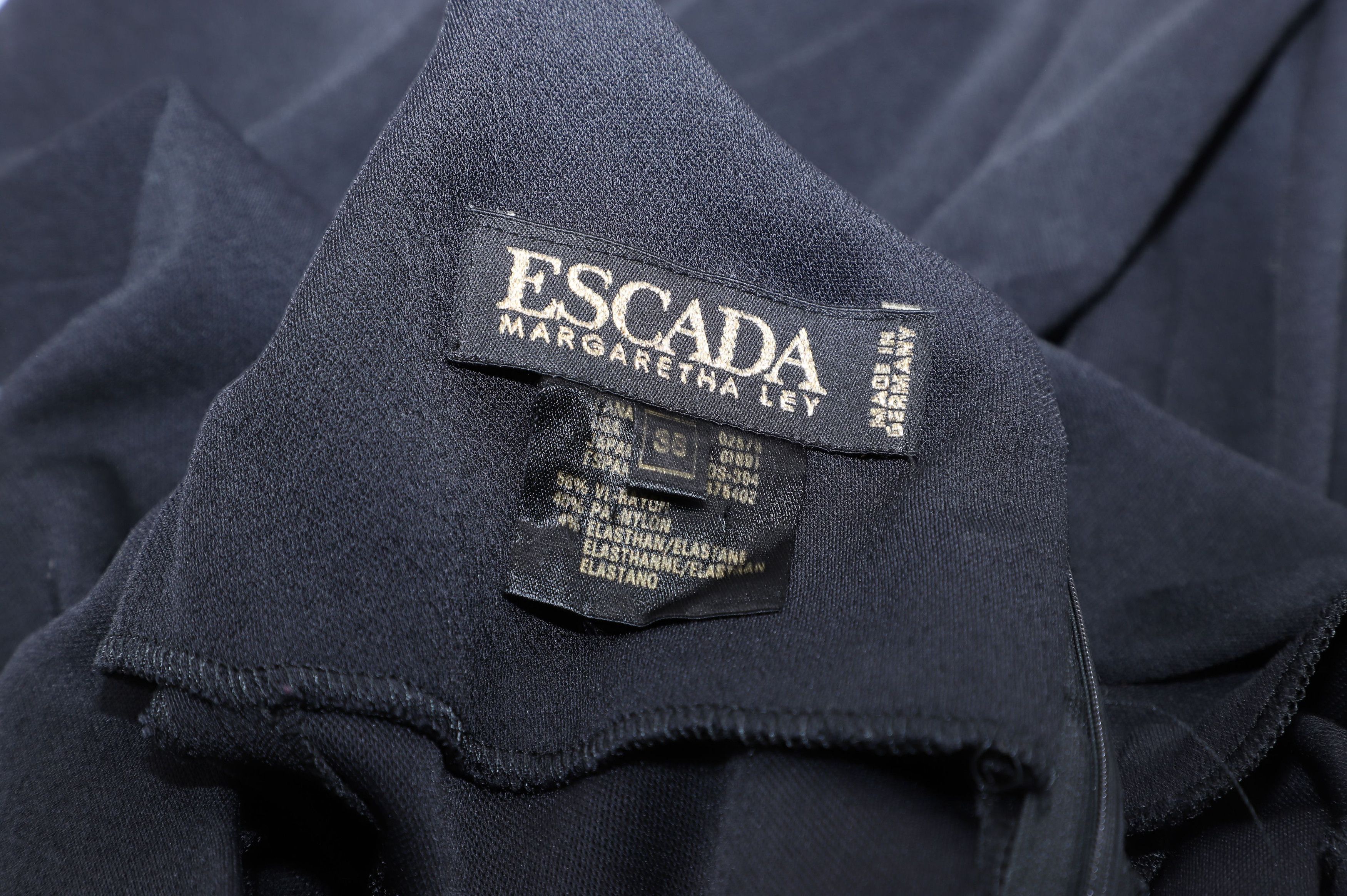 Escada Escada by Margaretha Ley Sleeveless Elephant Embroidered Dre Size S / US 4 / IT 40 - 4 Thumbnail