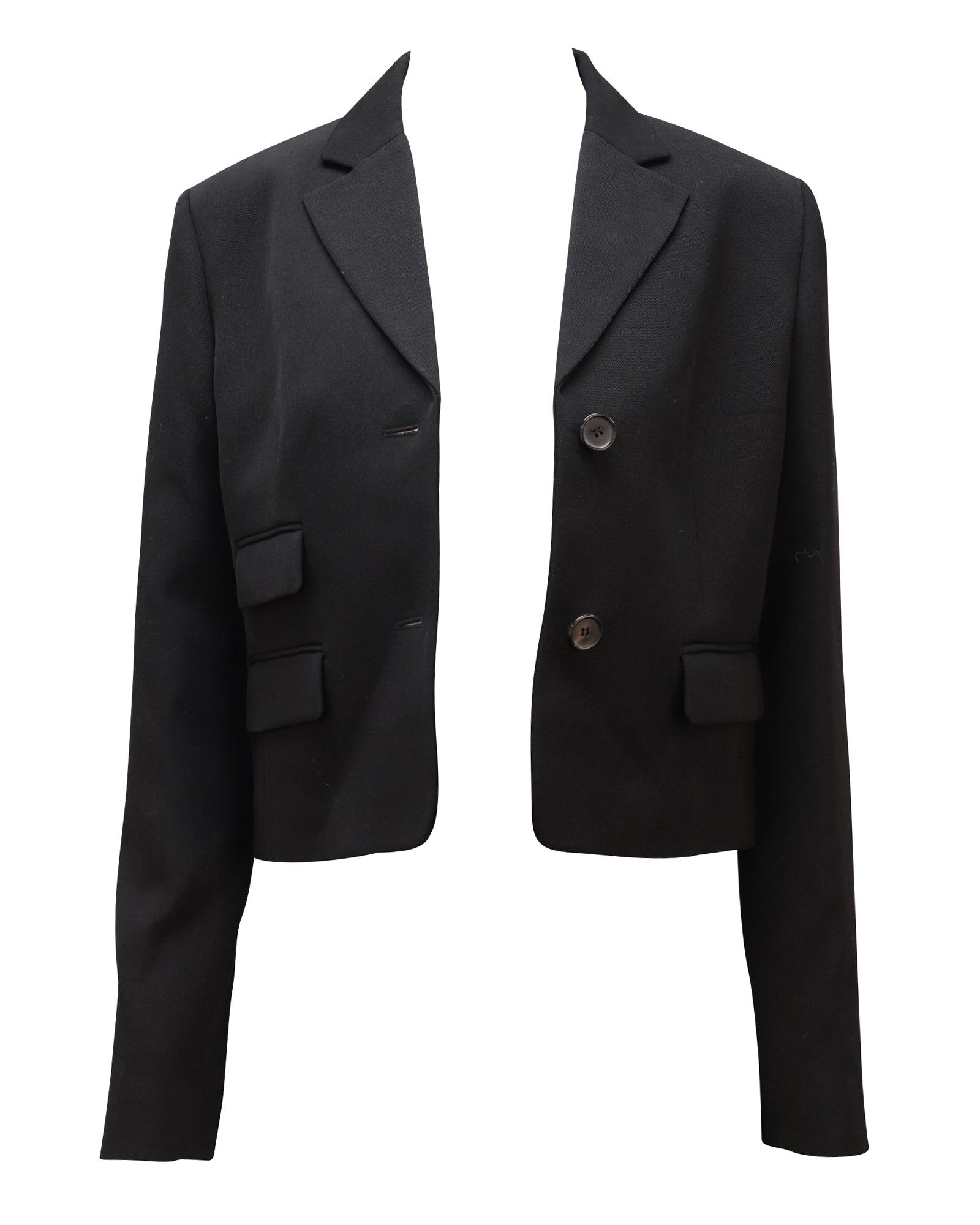 Michael Kors Michael Kors Blazer in Black Wool Size M / US 6-8 / IT 42-44 - 2 Thumbnail