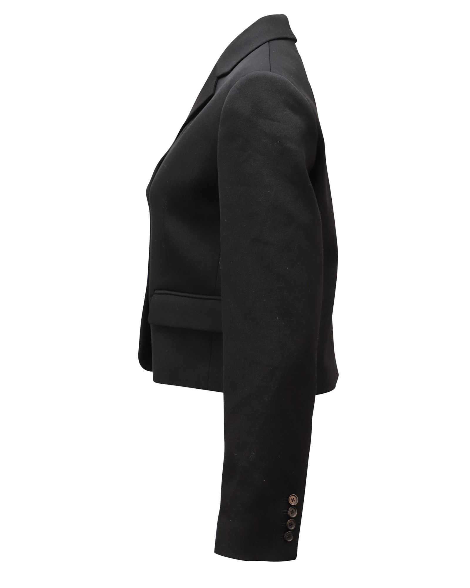 Michael Kors Michael Kors Blazer in Black Wool Size M / US 6-8 / IT 42-44 - 4 Thumbnail