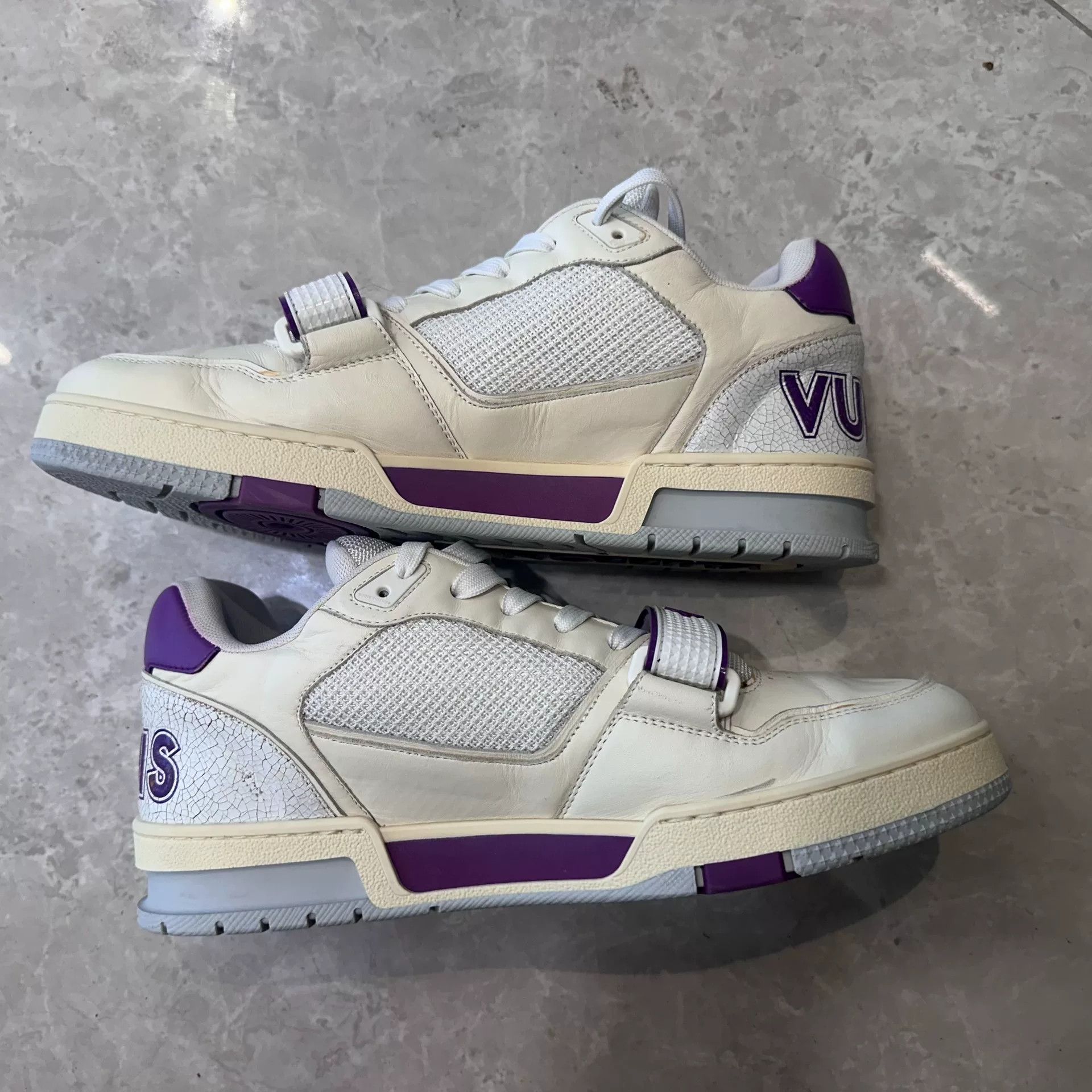 Louis Vuitton Louis Vuitton Training White Lowtop Sneakers 9 Men Size US 9 / EU 42 - 3 Thumbnail