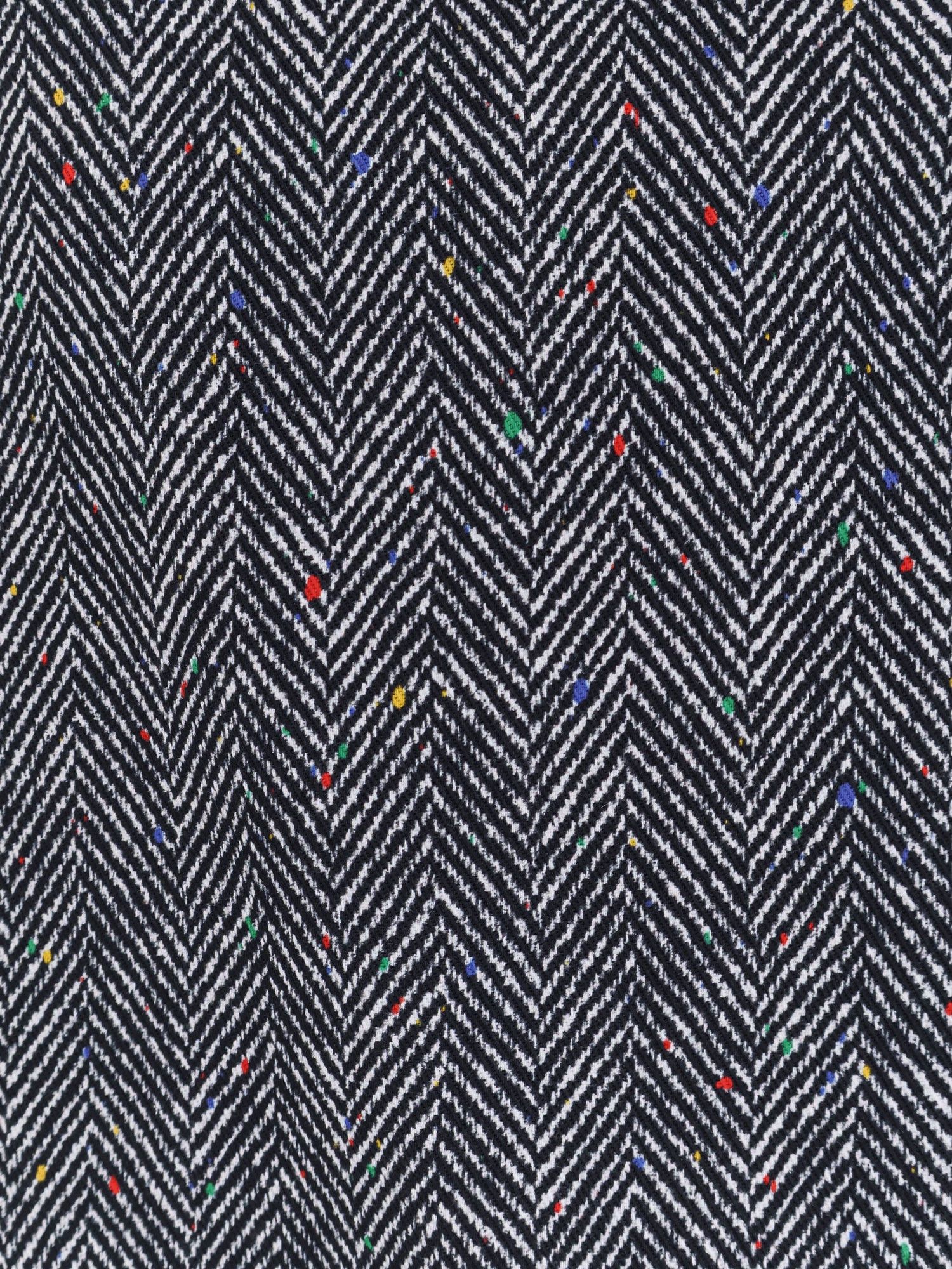 Givenchy Herringbone Motif Cotton Skirt Size 27" / US 4 / IT 40 - 3 Thumbnail