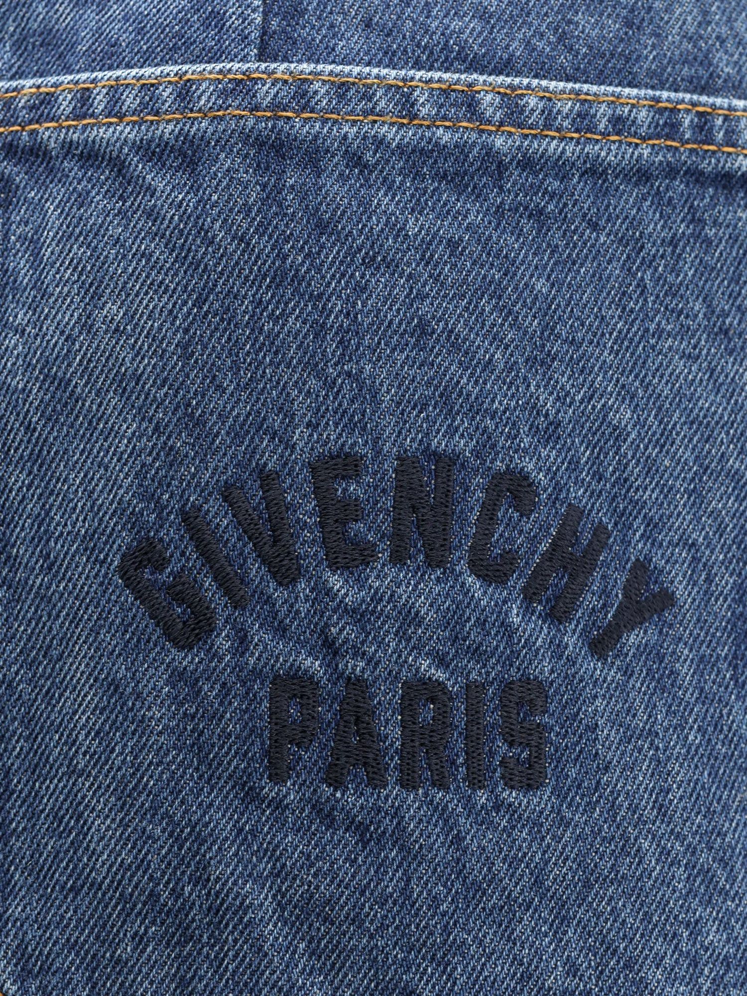 Givenchy Denim Mini Skirt Size 26" / US 2 / IT 38 - 3 Thumbnail