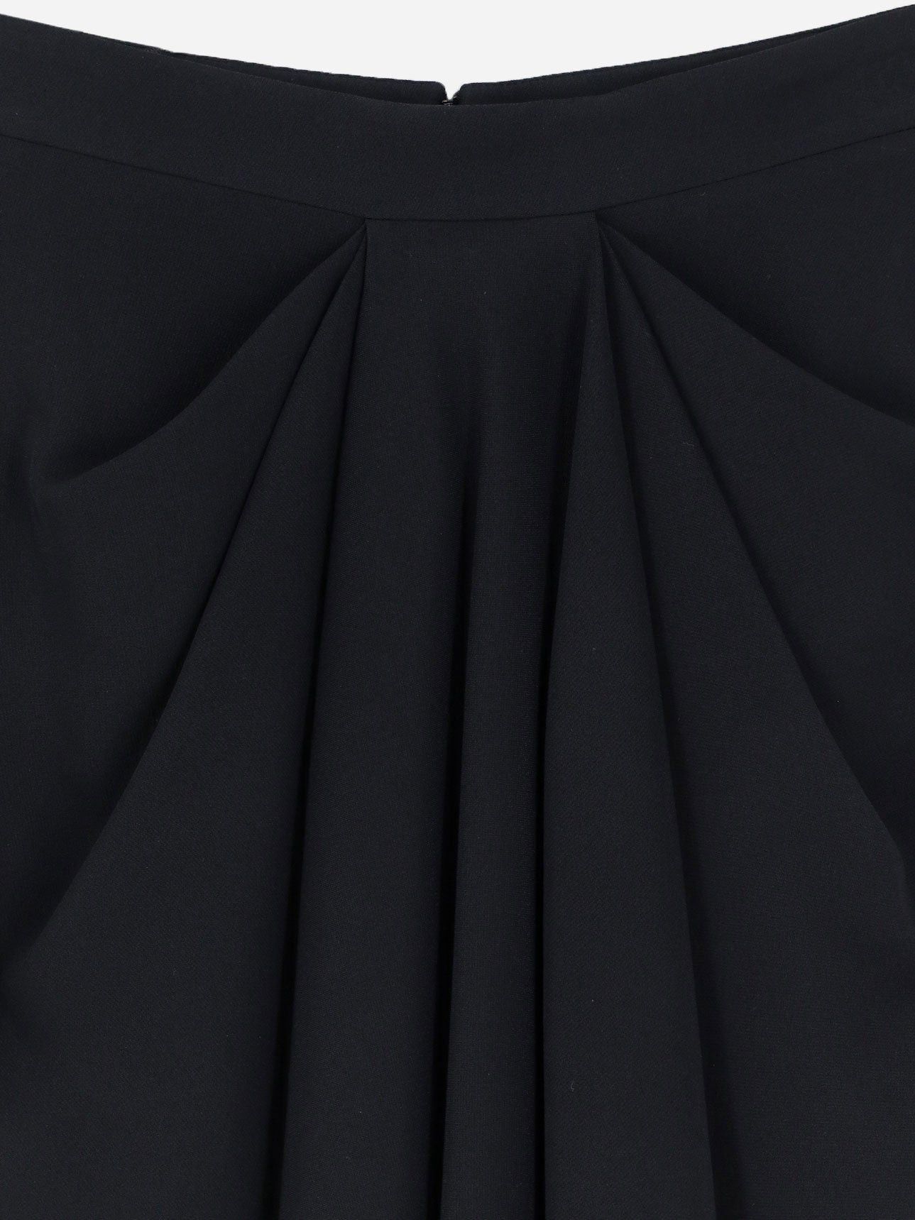 Givenchy Draped Midi Skirt Size 25" / US 0 / IT 36 - 3 Thumbnail