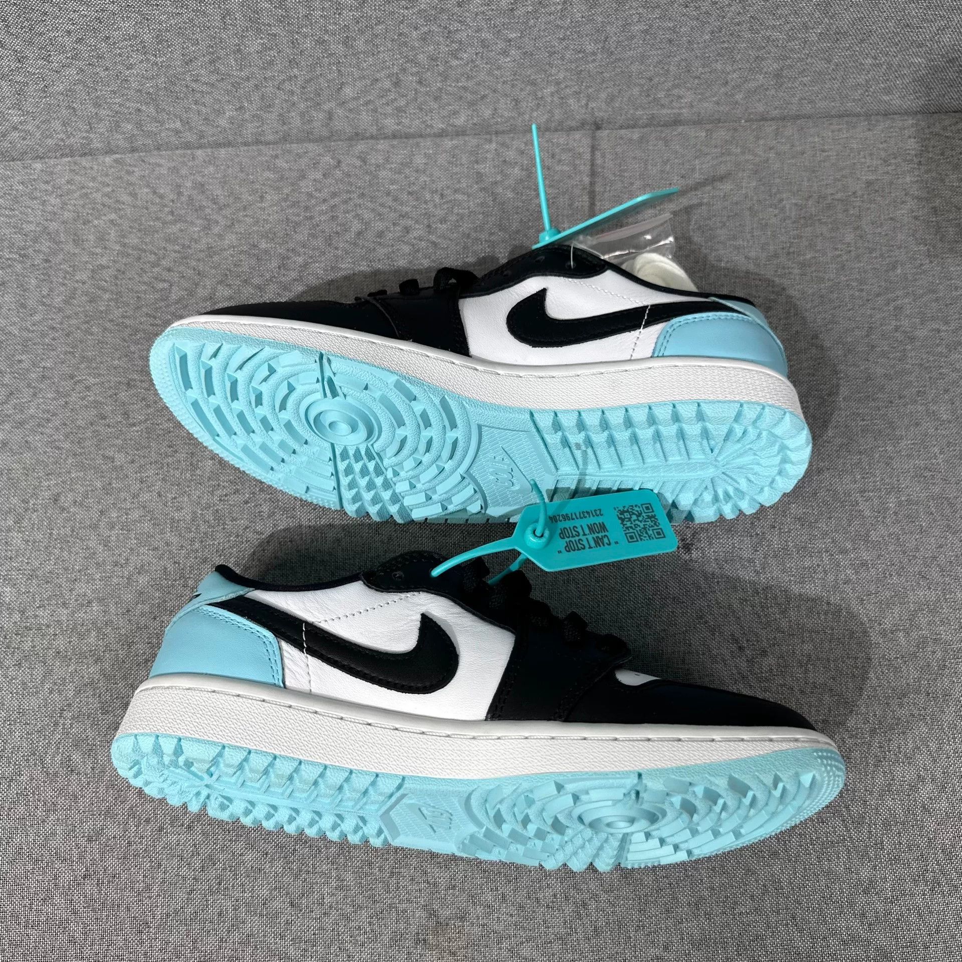 Nike Nike AIR JORDAN Blue Lowtop Sneakers 5.5 Men Size US 5.5 / EU 38 - 3 Thumbnail
