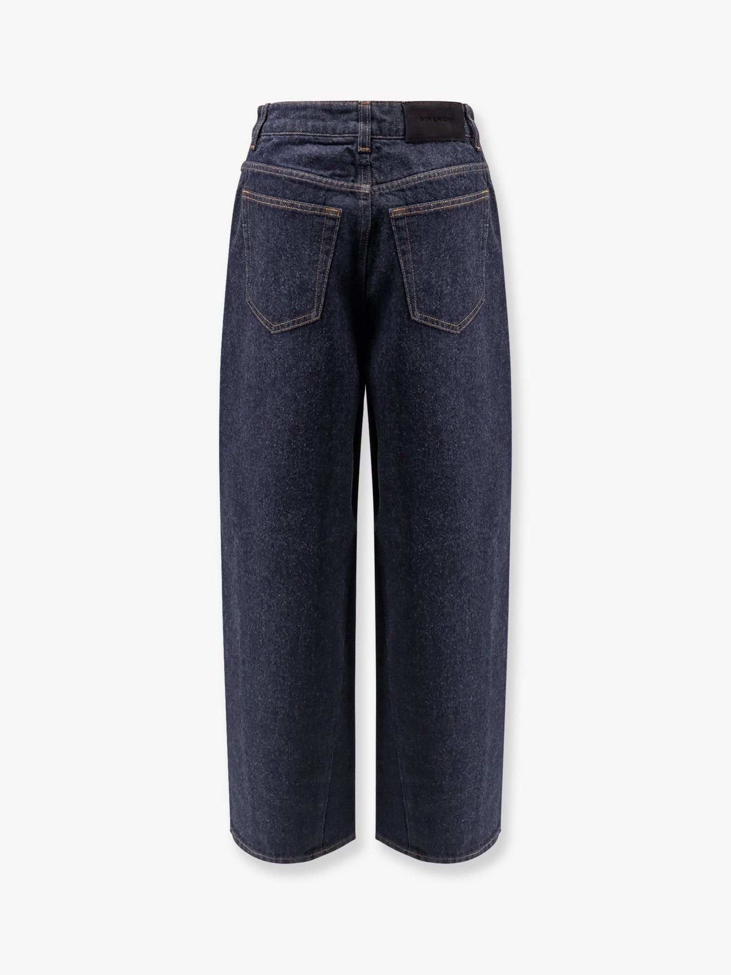Givenchy Twisted Dark Blue Denim Jeans Size 27" / US 4 / IT 40 - 2 Thumbnail