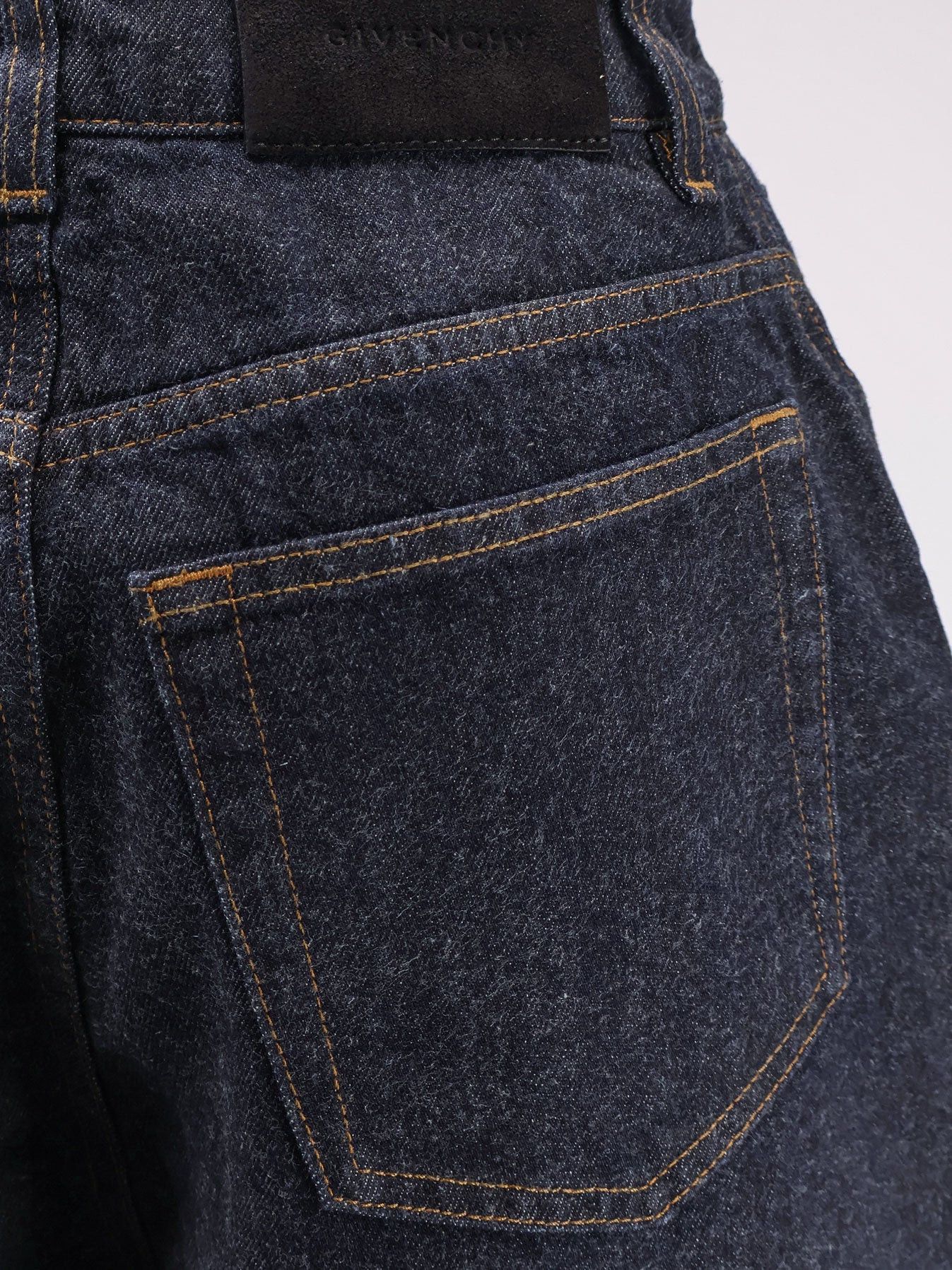 Givenchy Twisted Dark Blue Denim Jeans Size 27" / US 4 / IT 40 - 3 Thumbnail