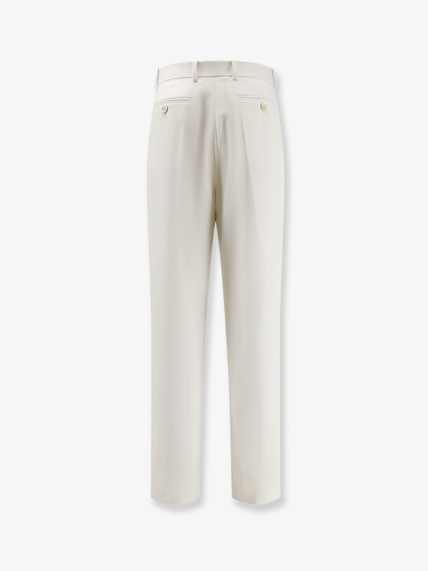Givenchy Wool And Mohair Trousers Size 28" / US 6 / IT 42 - 2 Thumbnail