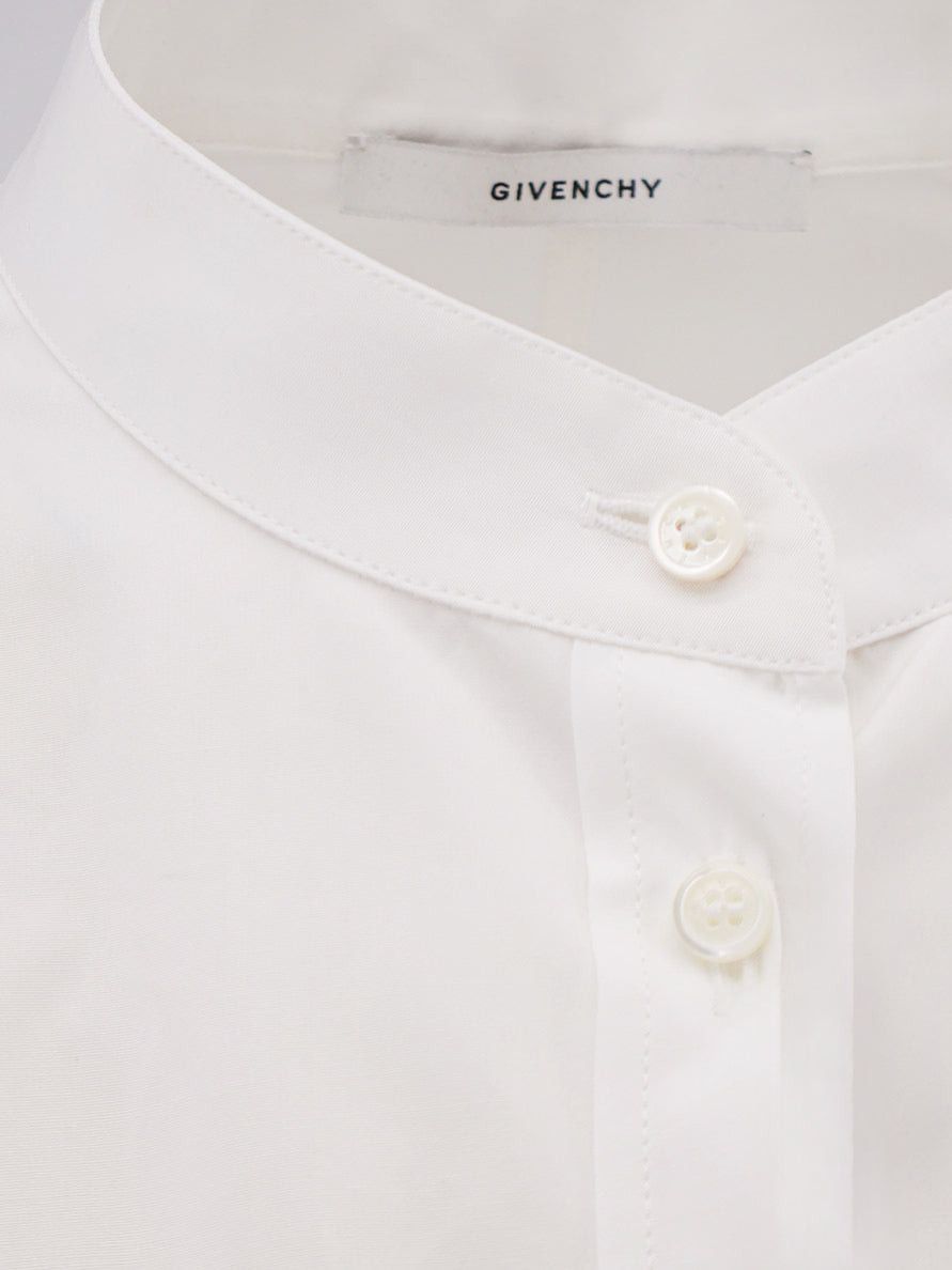 Givenchy Open Back Cotton Shirt Size XS / US 0-2 / IT 36-38 - 3 Thumbnail