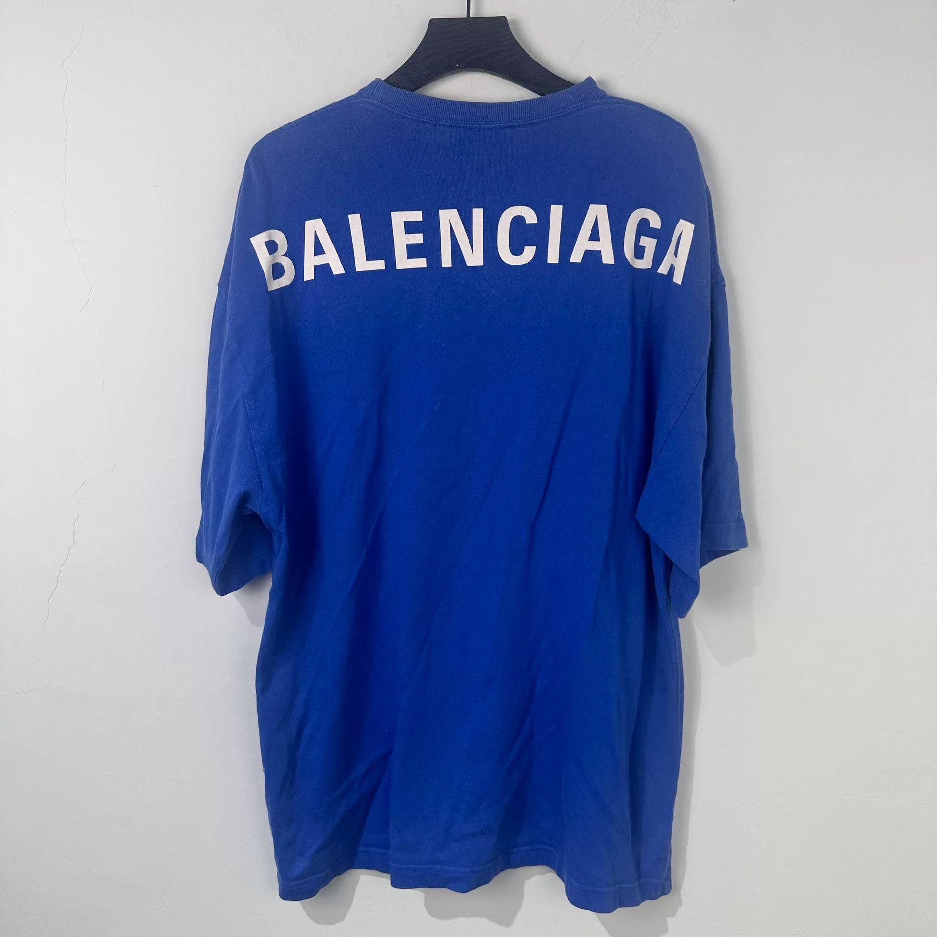 Balenciaga Balenciaga Retro Blue T-Shirt XS Women Size XS / US 0-2 / IT 36-38 - 2 Thumbnail