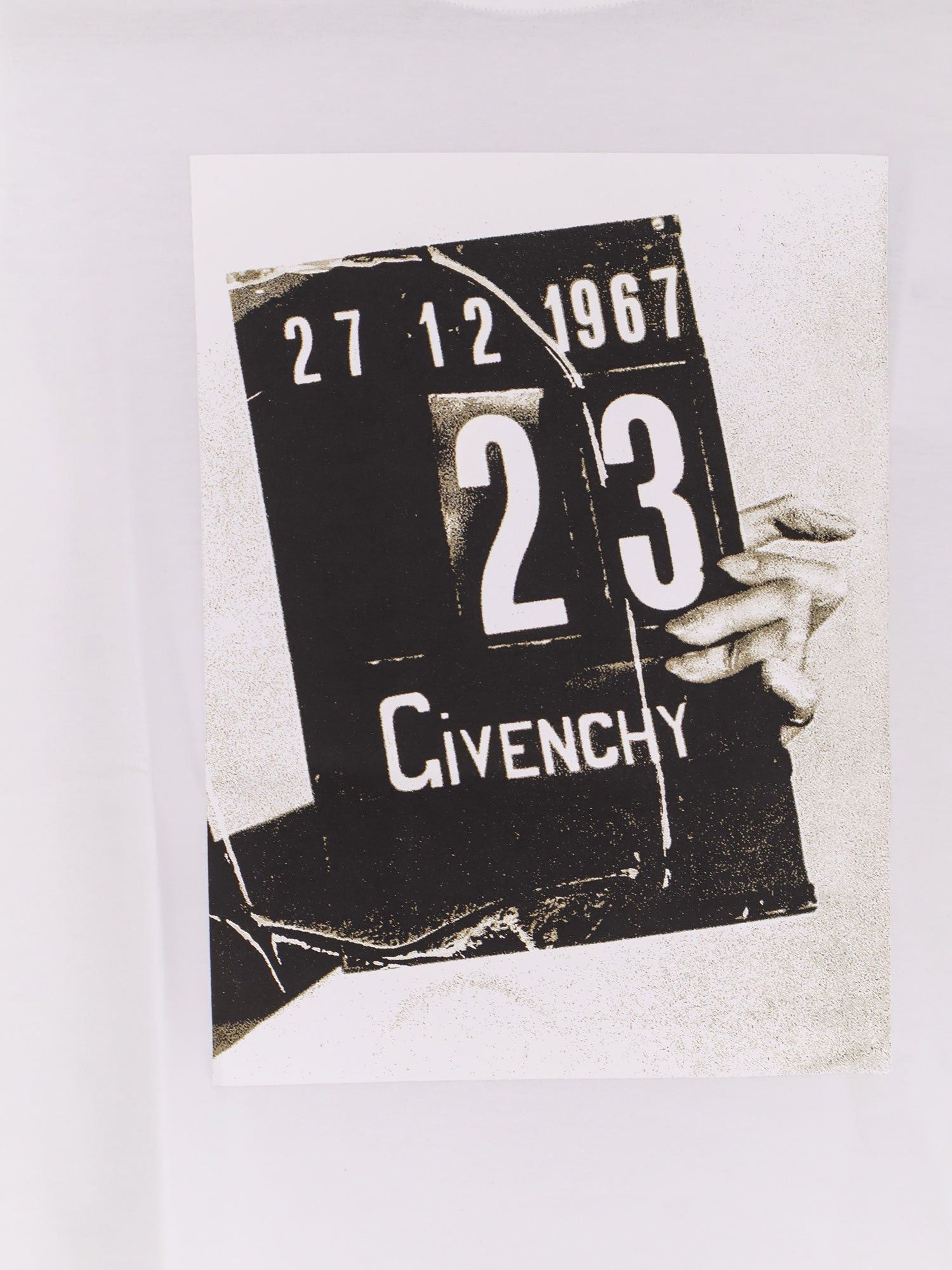 Givenchy Cotton T-Shirt With Print On The Front Size S / US 4 / IT 40 - 3 Thumbnail