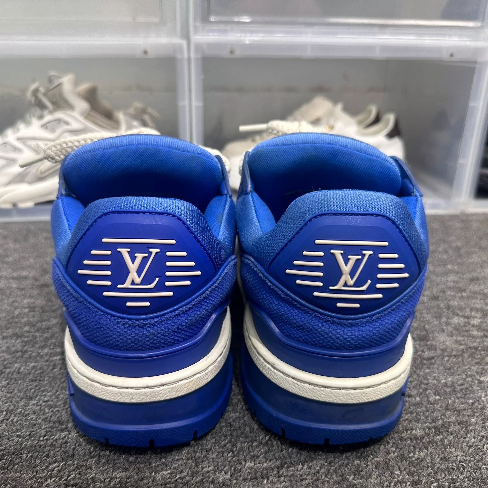 Louis Vuitton Louis Vuitton Training Blue Lowtop Sneakers 10 Men Size US 10 / EU 43 - 5 Thumbnail