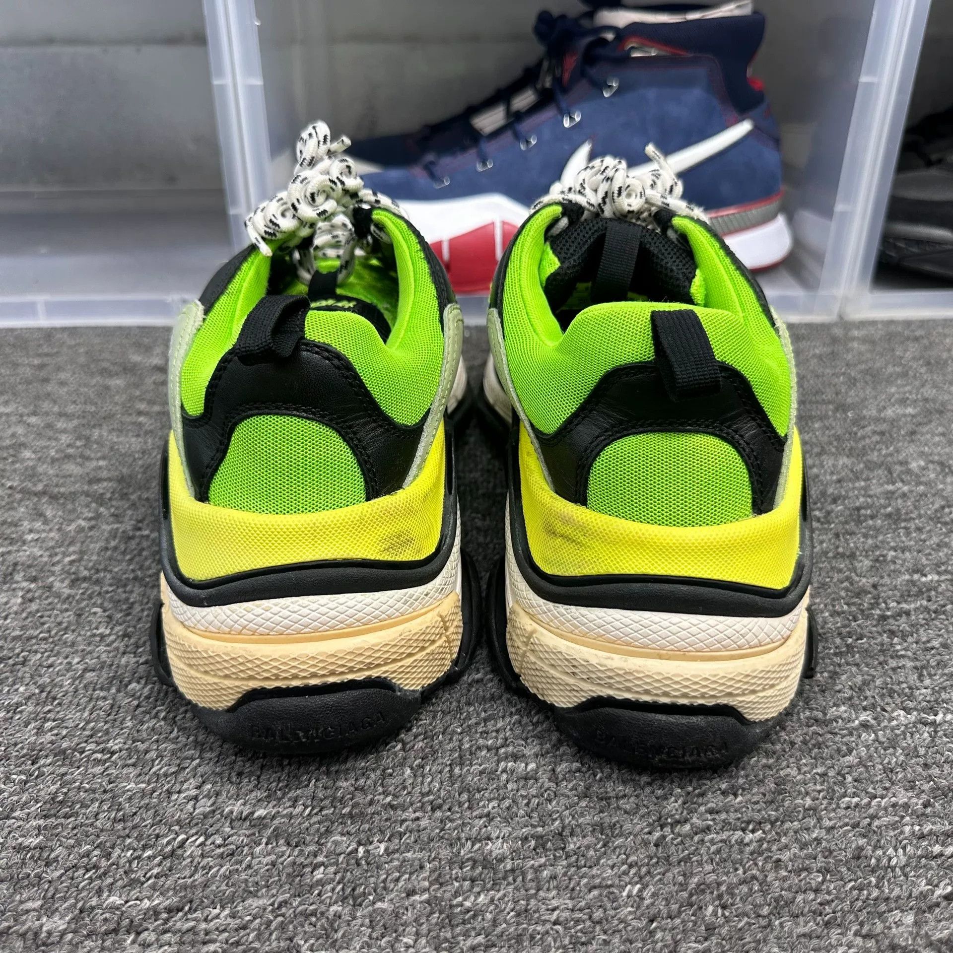 Balenciaga Balenciaga Green Lowtop Sneakers 9 Men Size US 9 / EU 42 - 5 Thumbnail