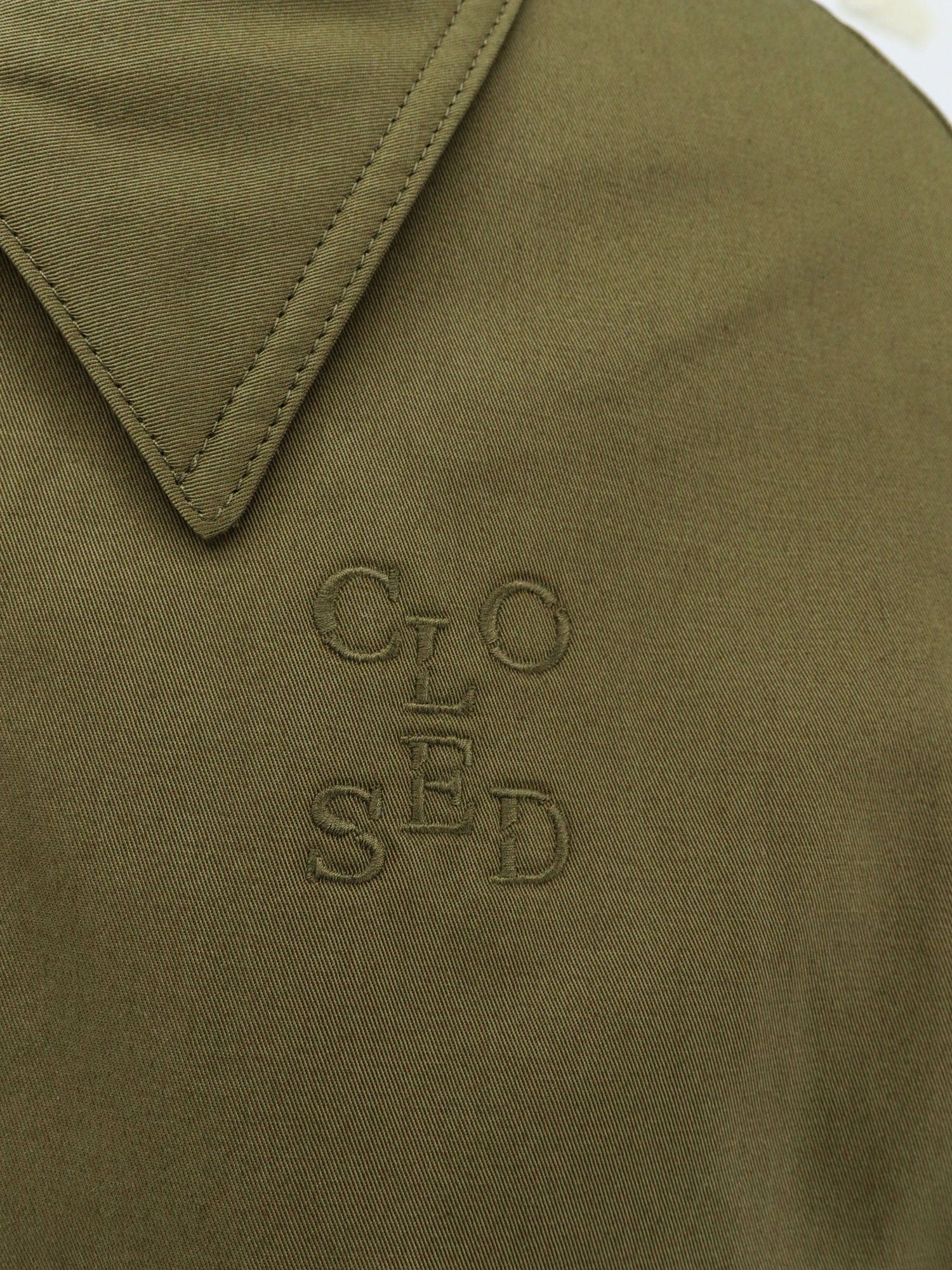 CLOSED Cotton Jacket With Logo Embroidery Size M / US 6-8 / IT 42-44 - 3 Thumbnail