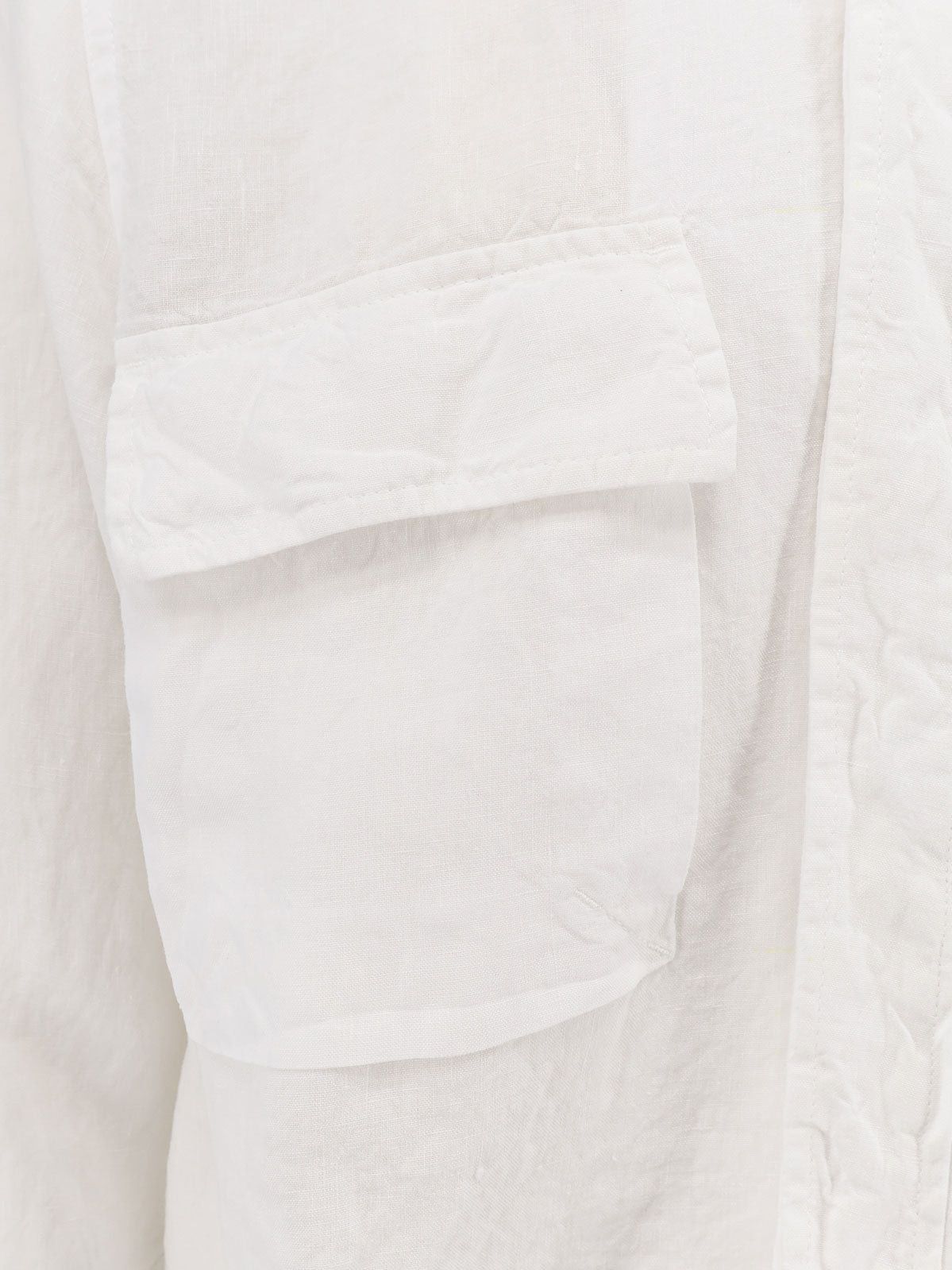 Aspesi Ri-Capa Linen Shirt Size US S / EU 44-46 / 1 - 3 Thumbnail
