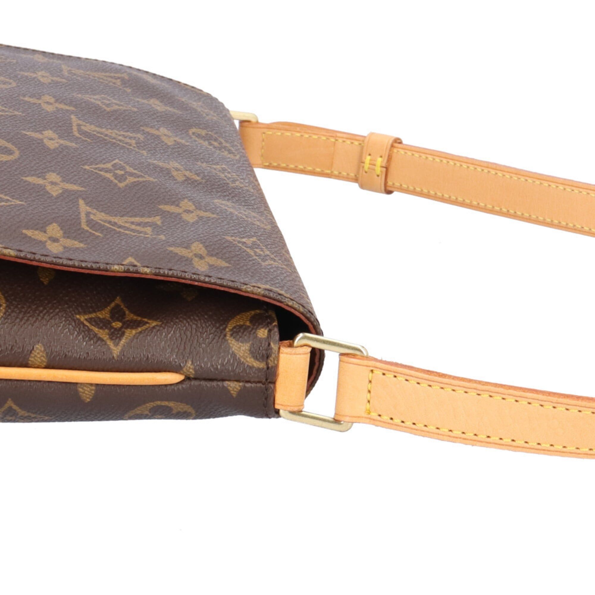 Louis Vuitton Louis Vuitton Musette Tango Short Monogram Shoulder Bag, Canvas M51257 Brown, Women's LOUIS VUITTON Size ONE SIZE - 9 Thumbnail