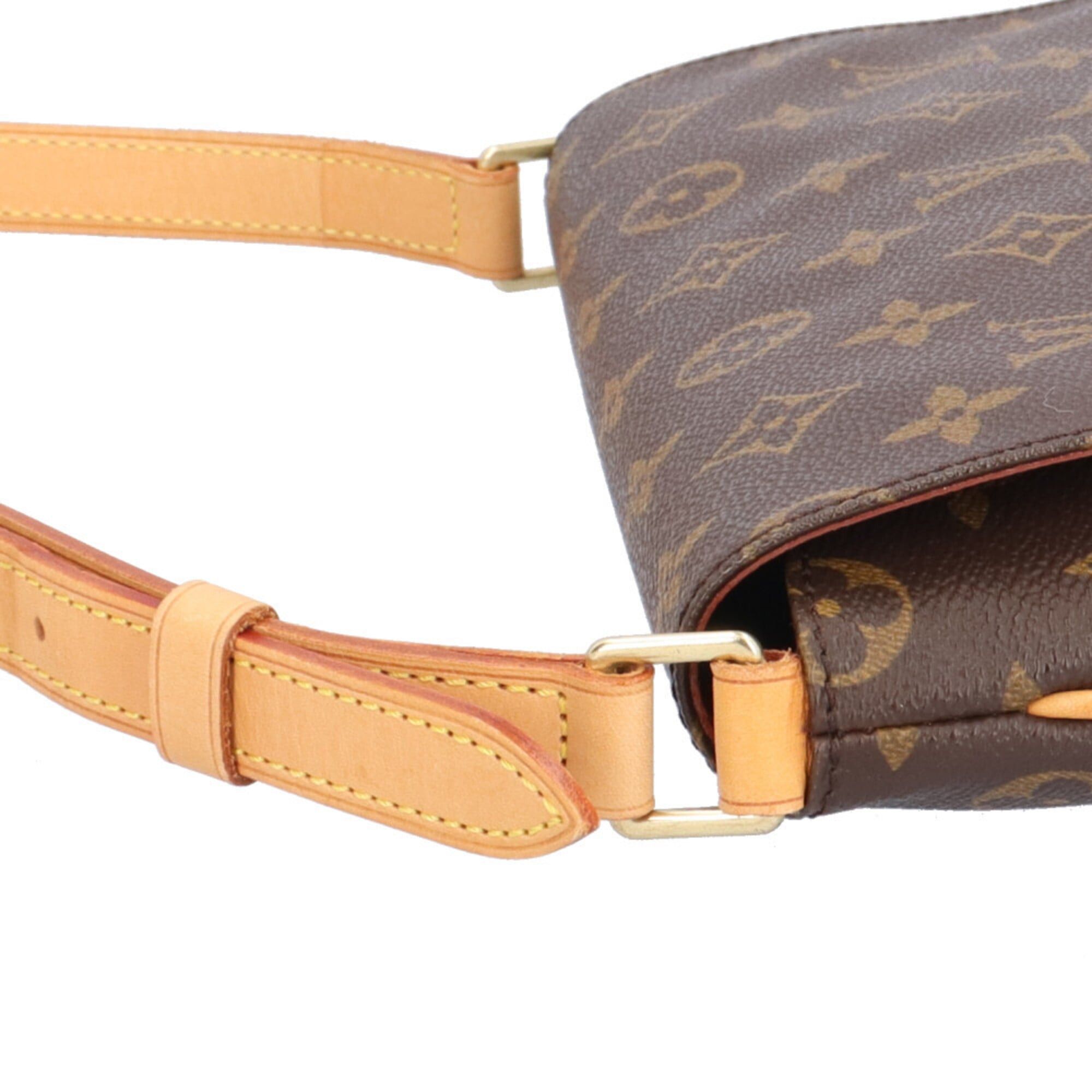 Louis Vuitton Louis Vuitton Musette Tango Short Monogram Shoulder Bag, Canvas M51257 Brown, Women's LOUIS VUITTON Size ONE SIZE - 10 Thumbnail