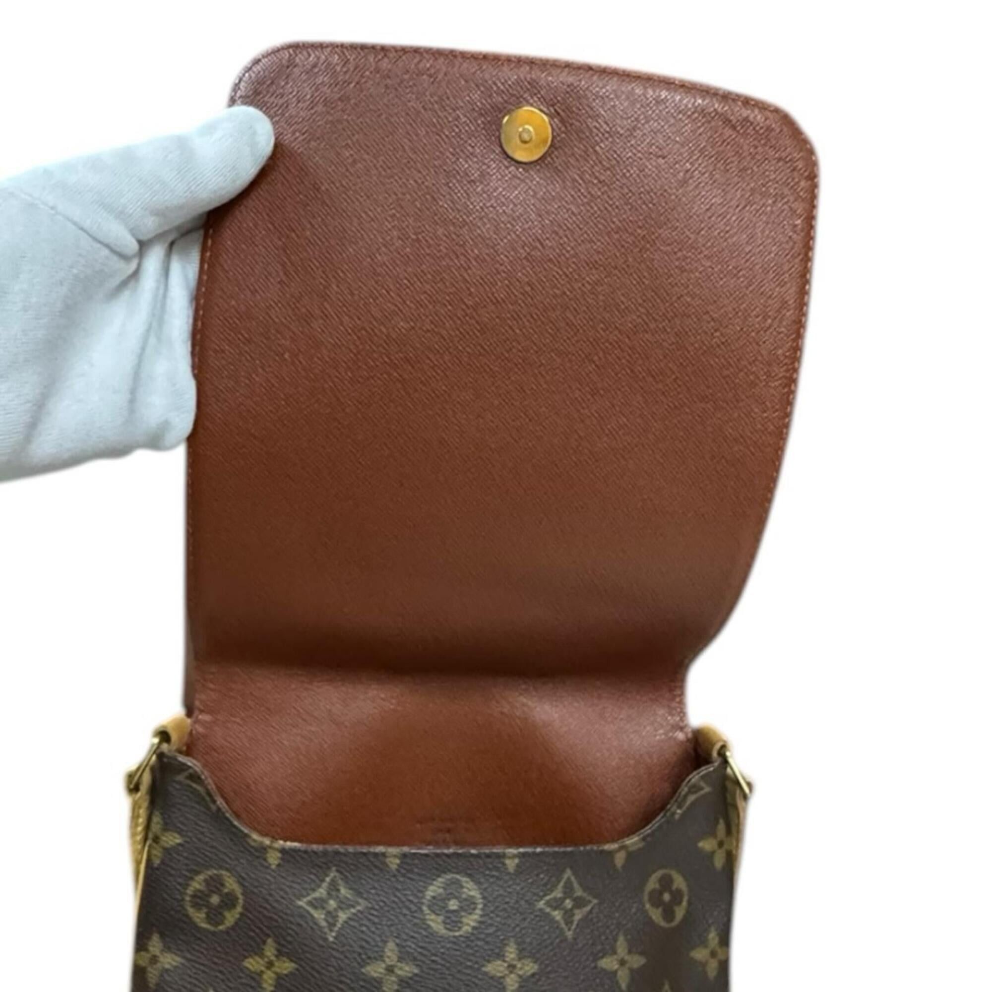 Louis Vuitton Louis Vuitton Musette Salsa Short Monogram Shoulder Bag, Canvas M51258 Brown, Women's LOUIS VUITTON Size ONE SIZE - 7 Thumbnail