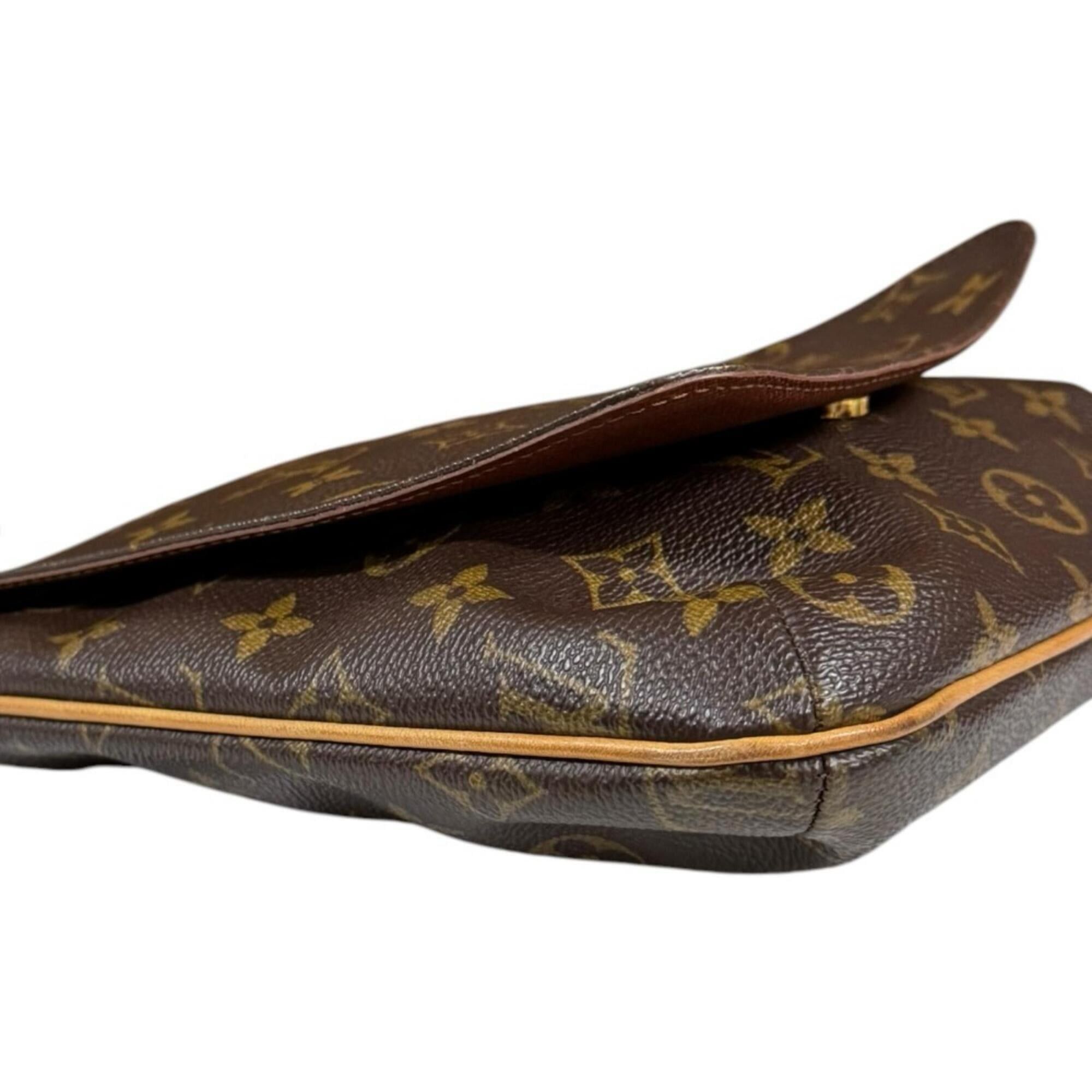 Louis Vuitton Louis Vuitton Musette Salsa Short Monogram Shoulder Bag, Canvas M51258 Brown, Women's LOUIS VUITTON Size ONE SIZE - 9 Thumbnail