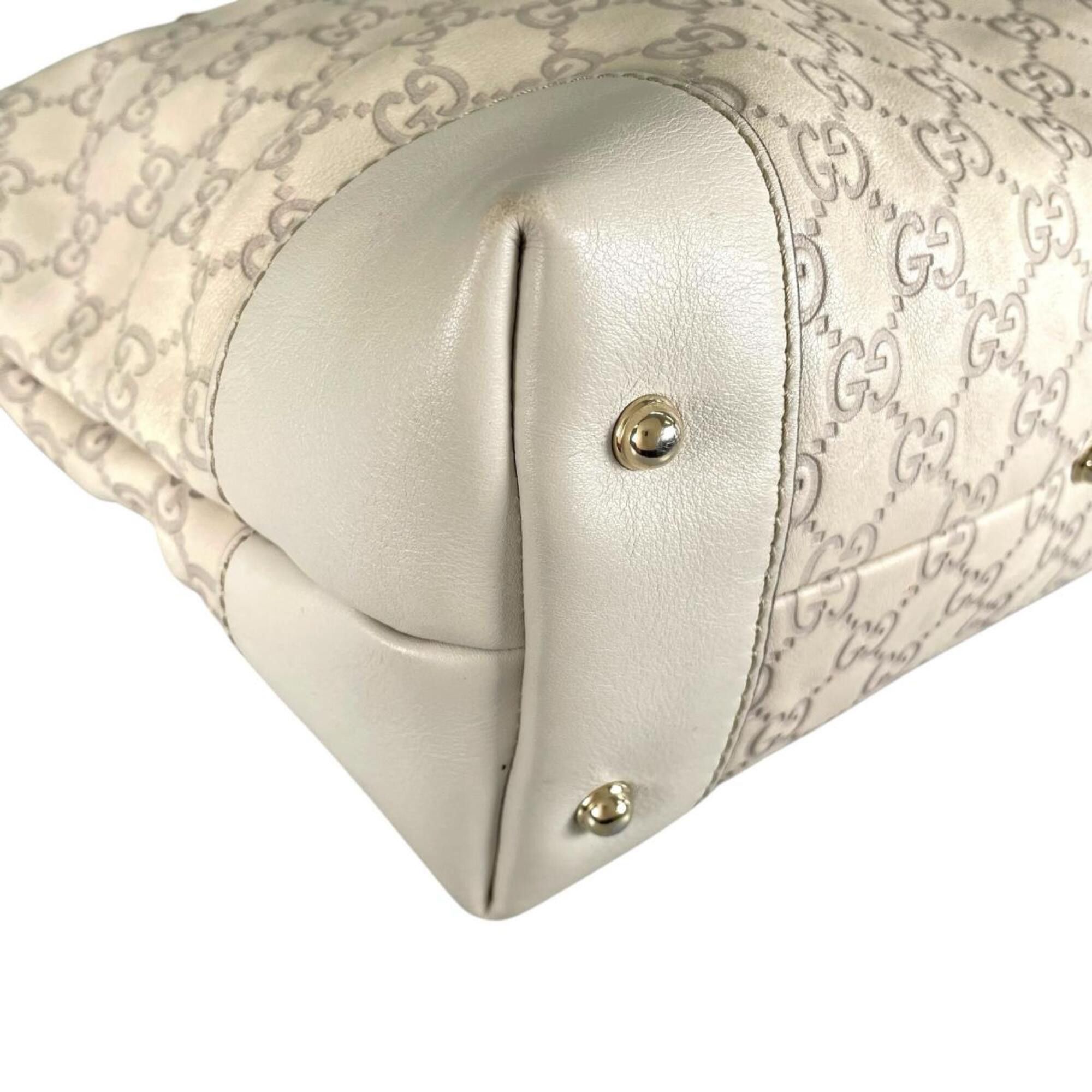 Gucci Gucci shoulder bag/tote bag, Guccissima heartbit leather, 269957, beige. Size ONE SIZE - 7 Thumbnail