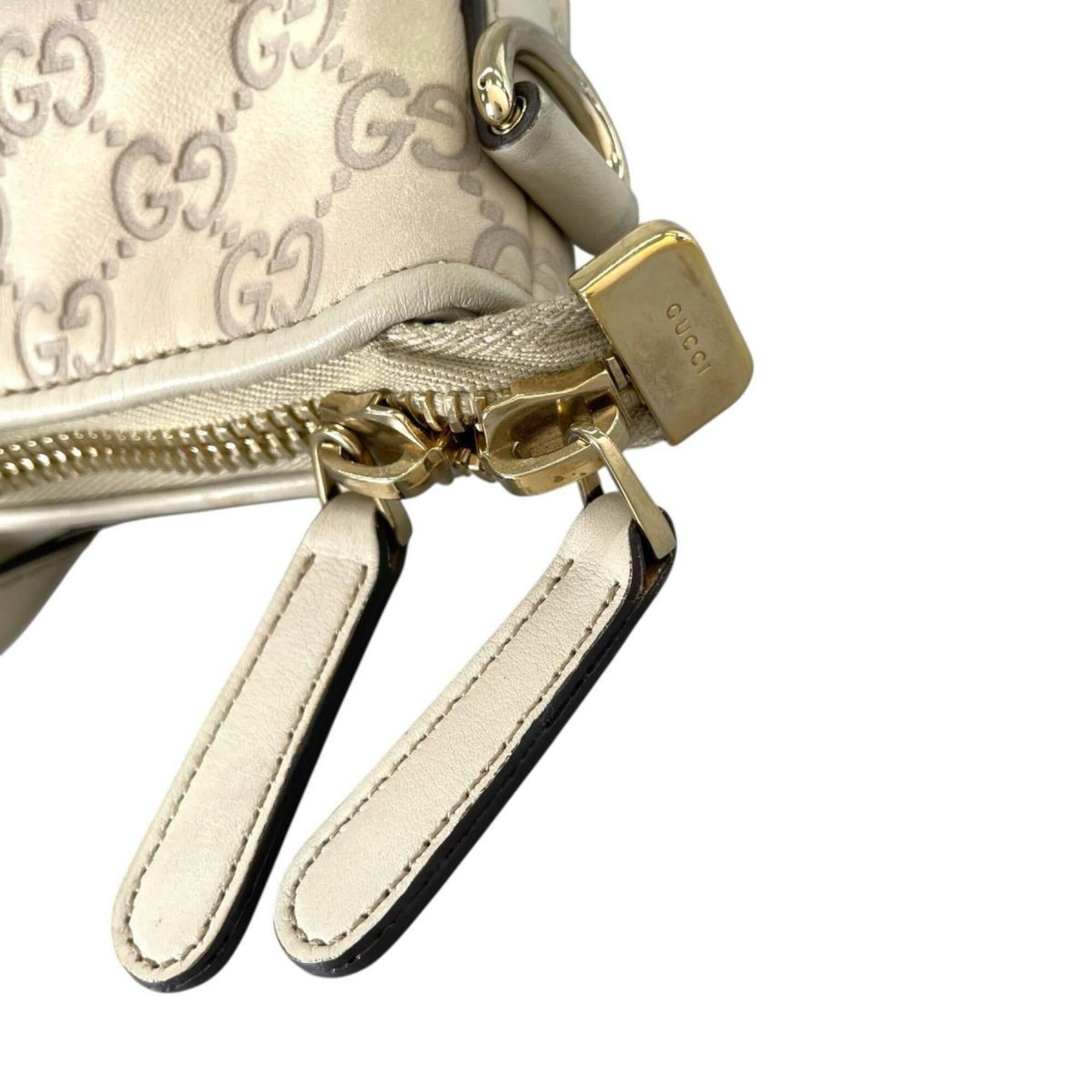 Gucci Gucci shoulder bag/tote bag, Guccissima heartbit leather, 269957, beige. Size ONE SIZE - 10 Thumbnail