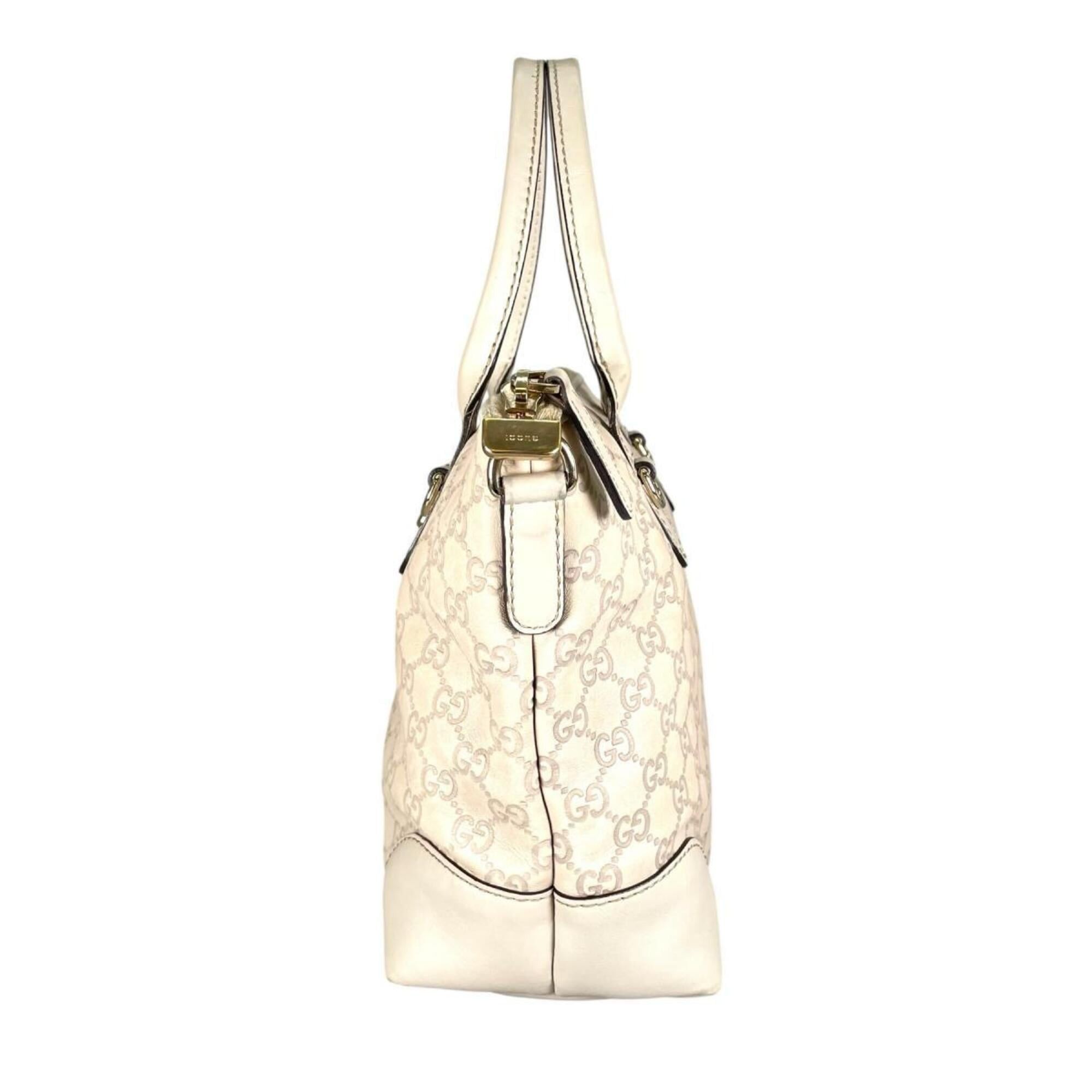 Gucci Gucci shoulder bag/tote bag, Guccissima heartbit leather, 269957, beige. Size ONE SIZE - 2 Thumbnail