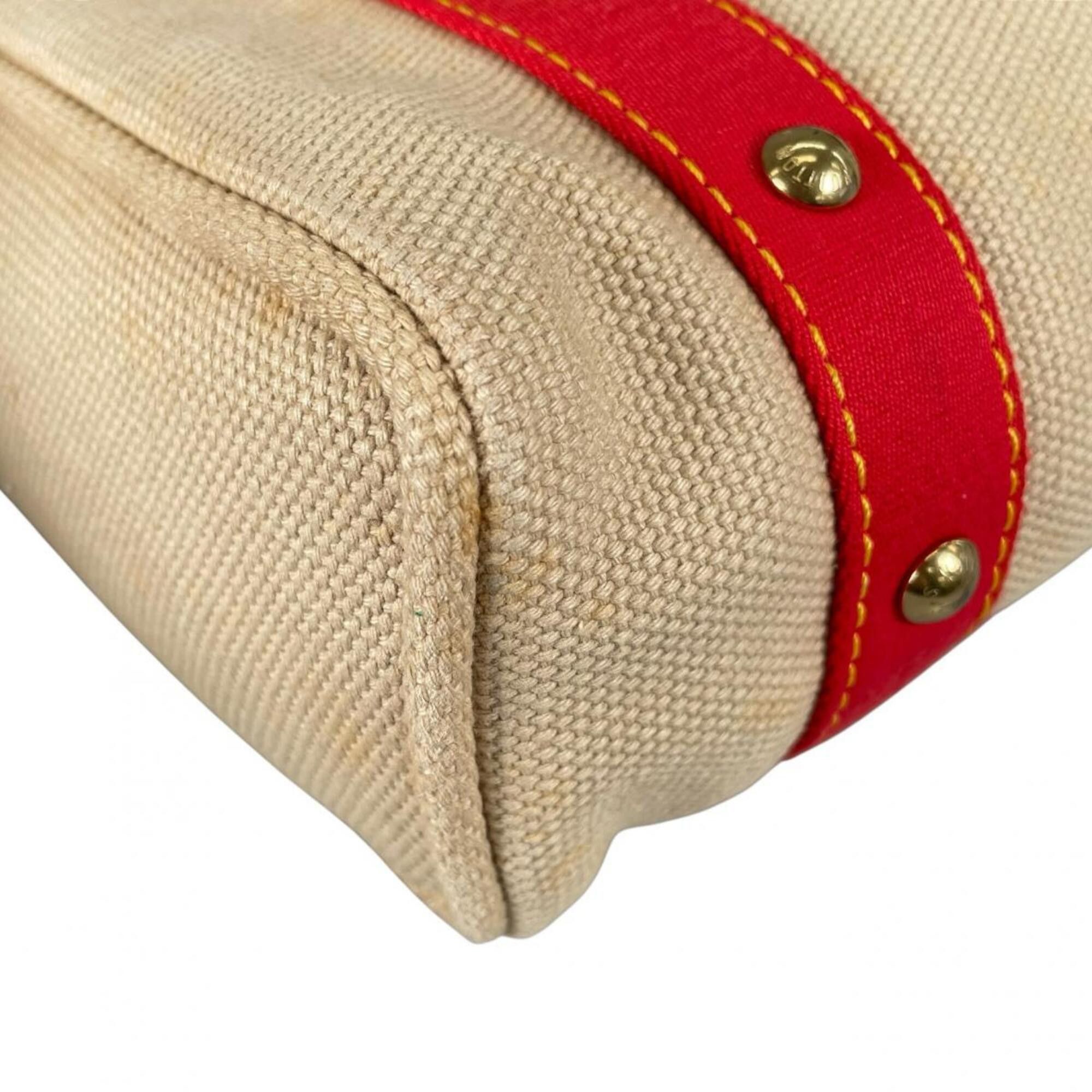 Louis Vuitton Louis Vuitton Cabas MM Antigua Canvas Tote Bag M40035 Beige Size ONE SIZE - 8 Thumbnail