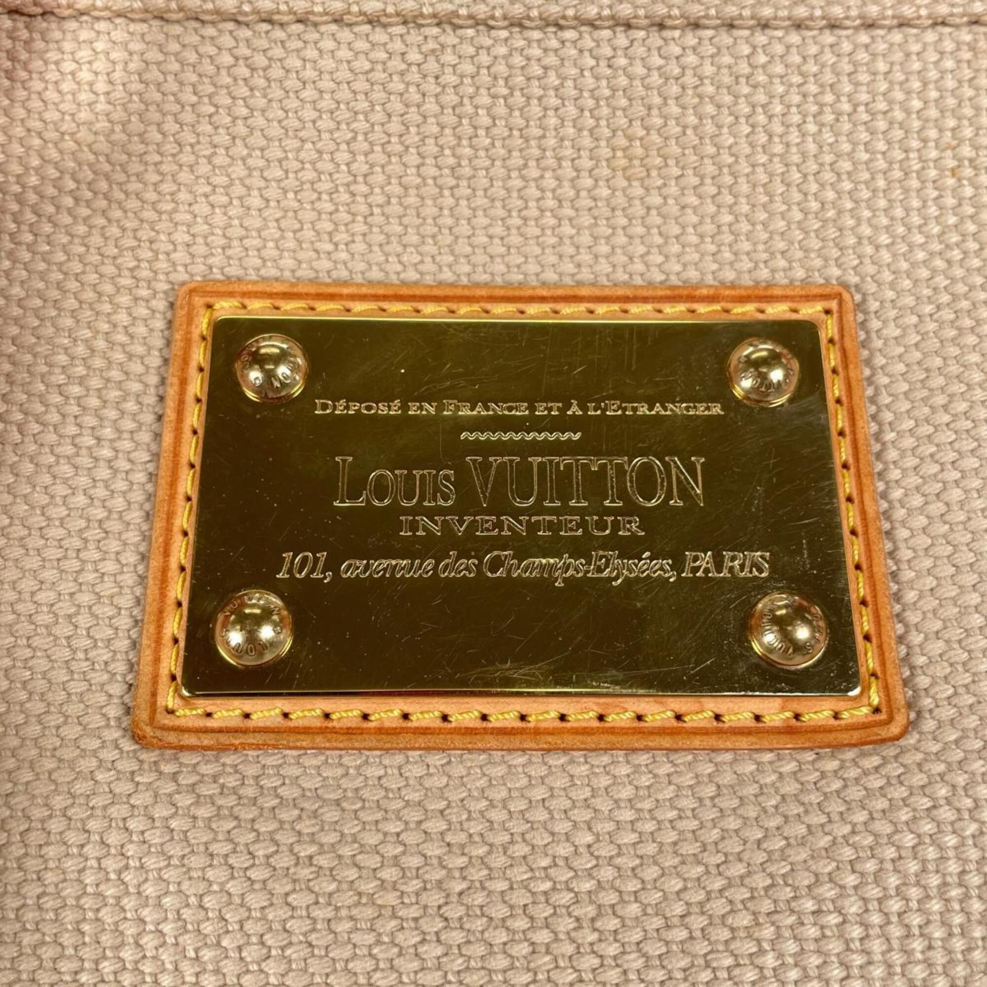 Louis Vuitton Louis Vuitton Cabas MM Antigua Canvas Tote Bag M40035 Beige Size ONE SIZE - 20 Thumbnail