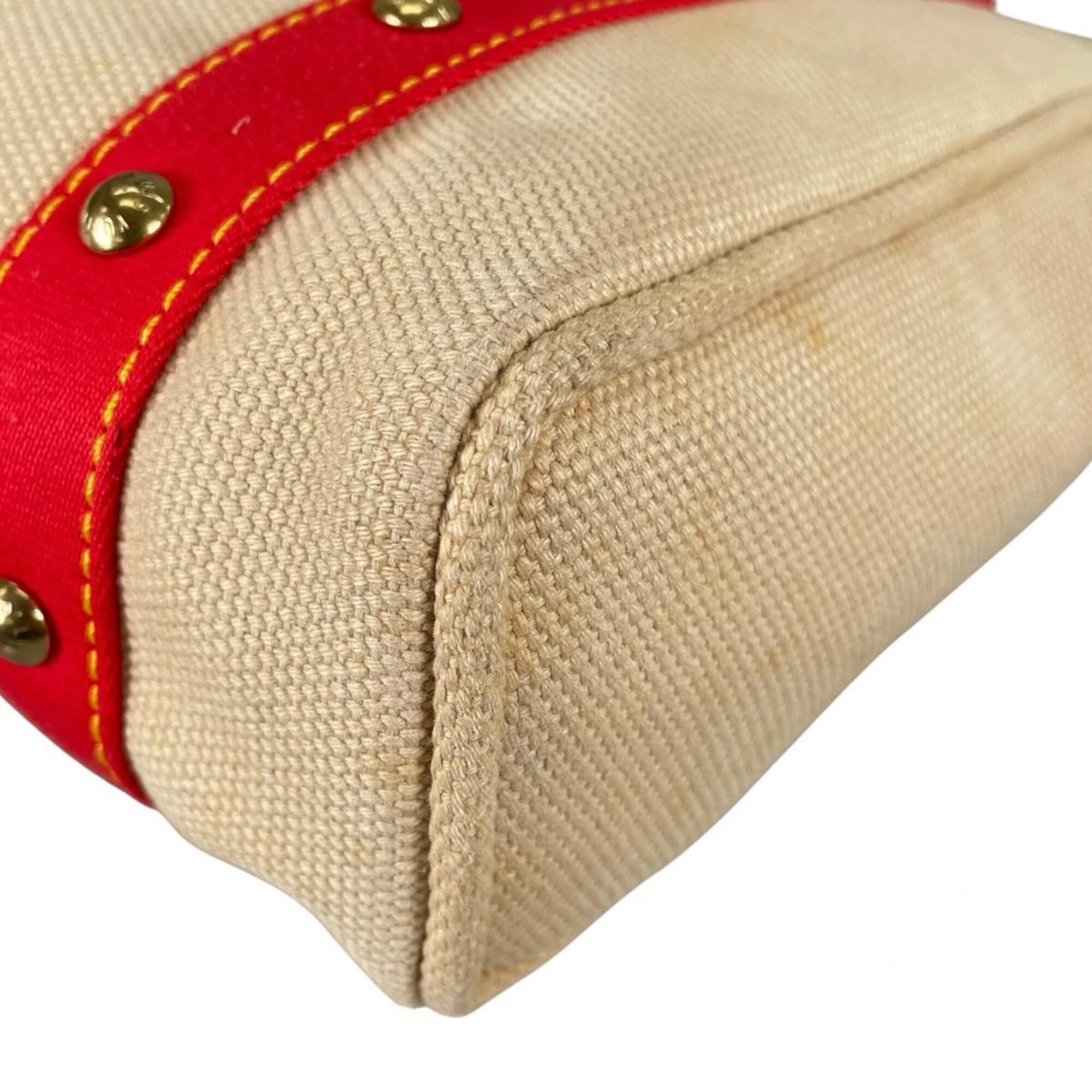 Louis Vuitton Louis Vuitton Cabas MM Antigua Canvas Tote Bag M40035 Beige Size ONE SIZE - 7 Thumbnail