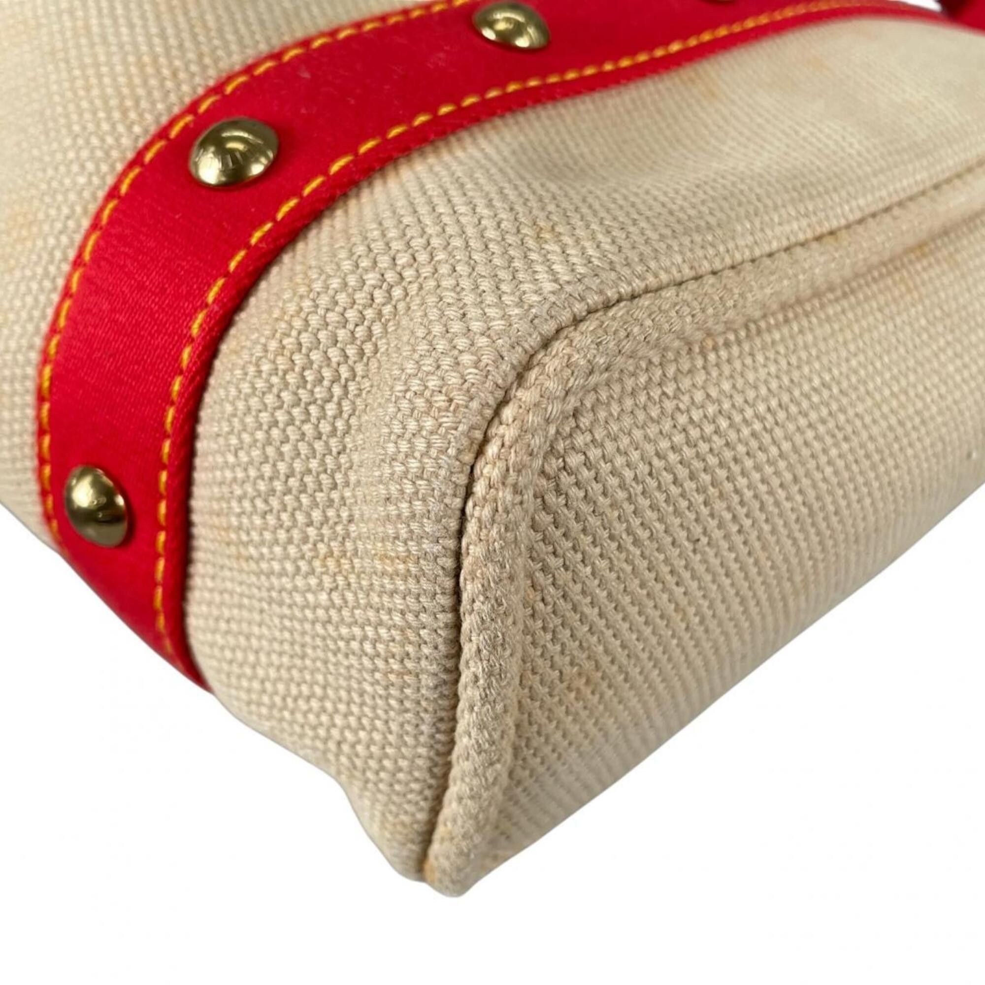 Louis Vuitton Louis Vuitton Cabas MM Antigua Canvas Tote Bag M40035 Beige Size ONE SIZE - 5 Thumbnail