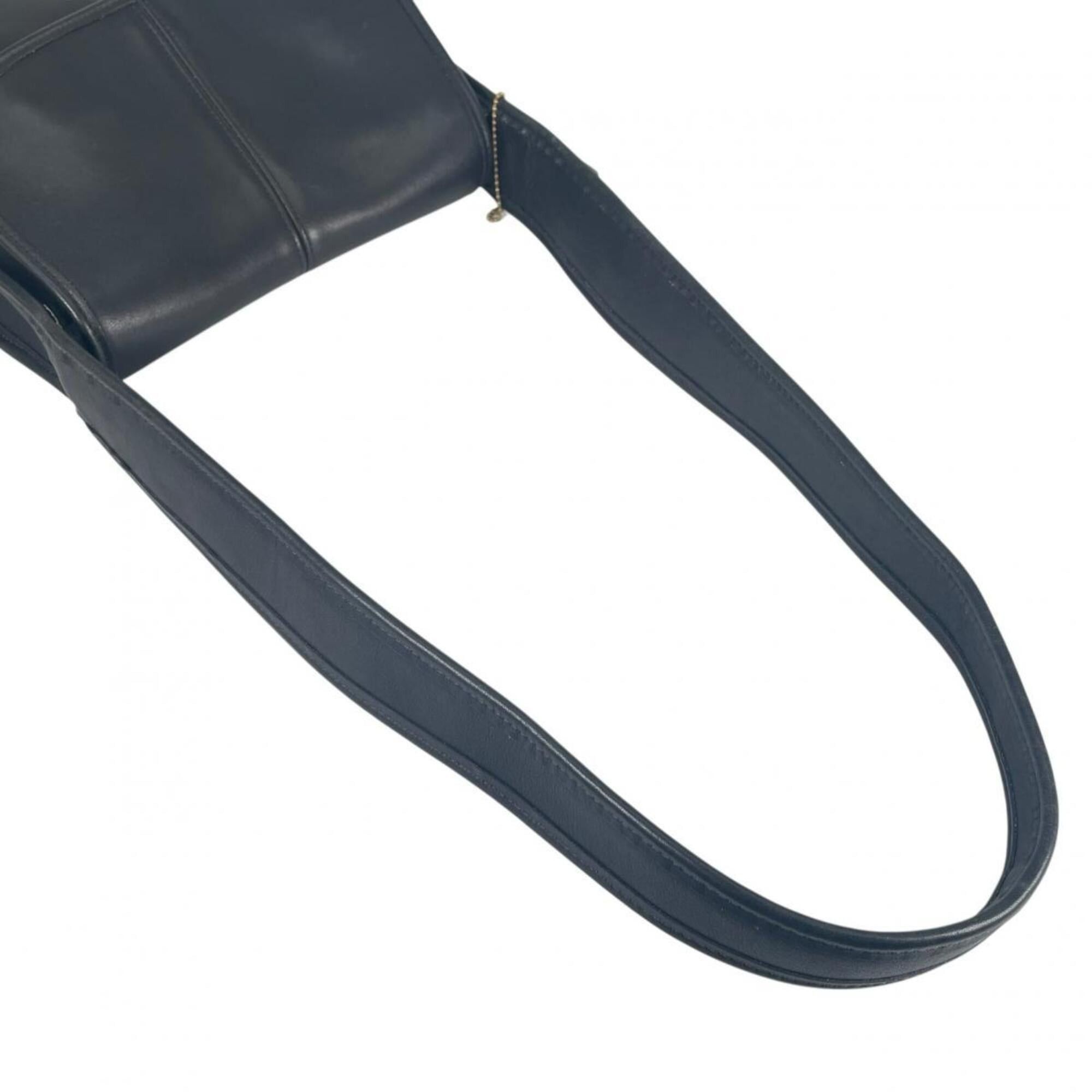 Coach Coach shoulder bag, Ergo Flap, glove-tanned leather, Old UTD 9034, black. Size ONE SIZE - 5 Thumbnail