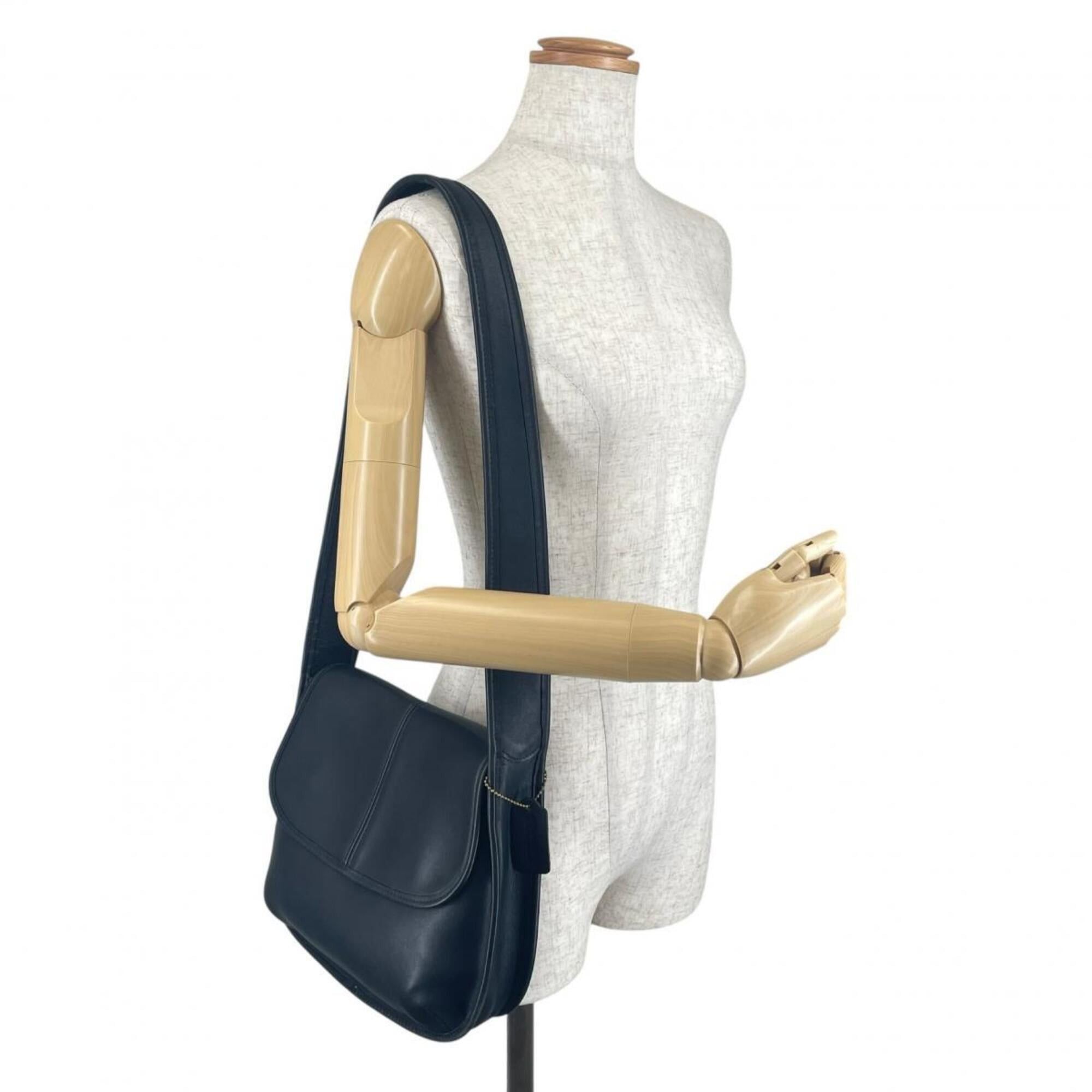 Coach Coach shoulder bag, Ergo Flap, glove-tanned leather, Old UTD 9034, black. Size ONE SIZE - 16 Thumbnail