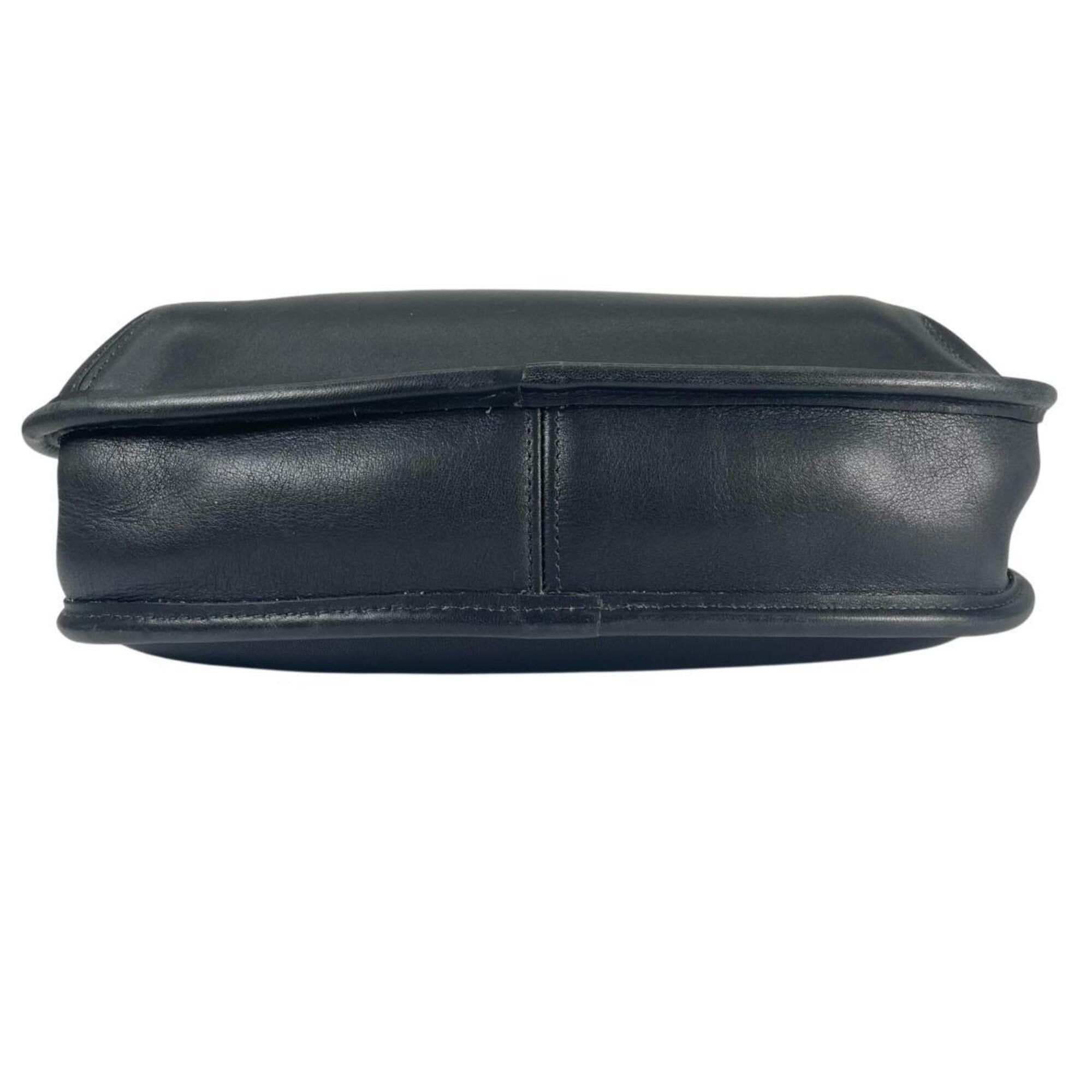 Coach Coach shoulder bag, Ergo Flap, glove-tanned leather, Old UTD 9034, black. Size ONE SIZE - 3 Thumbnail