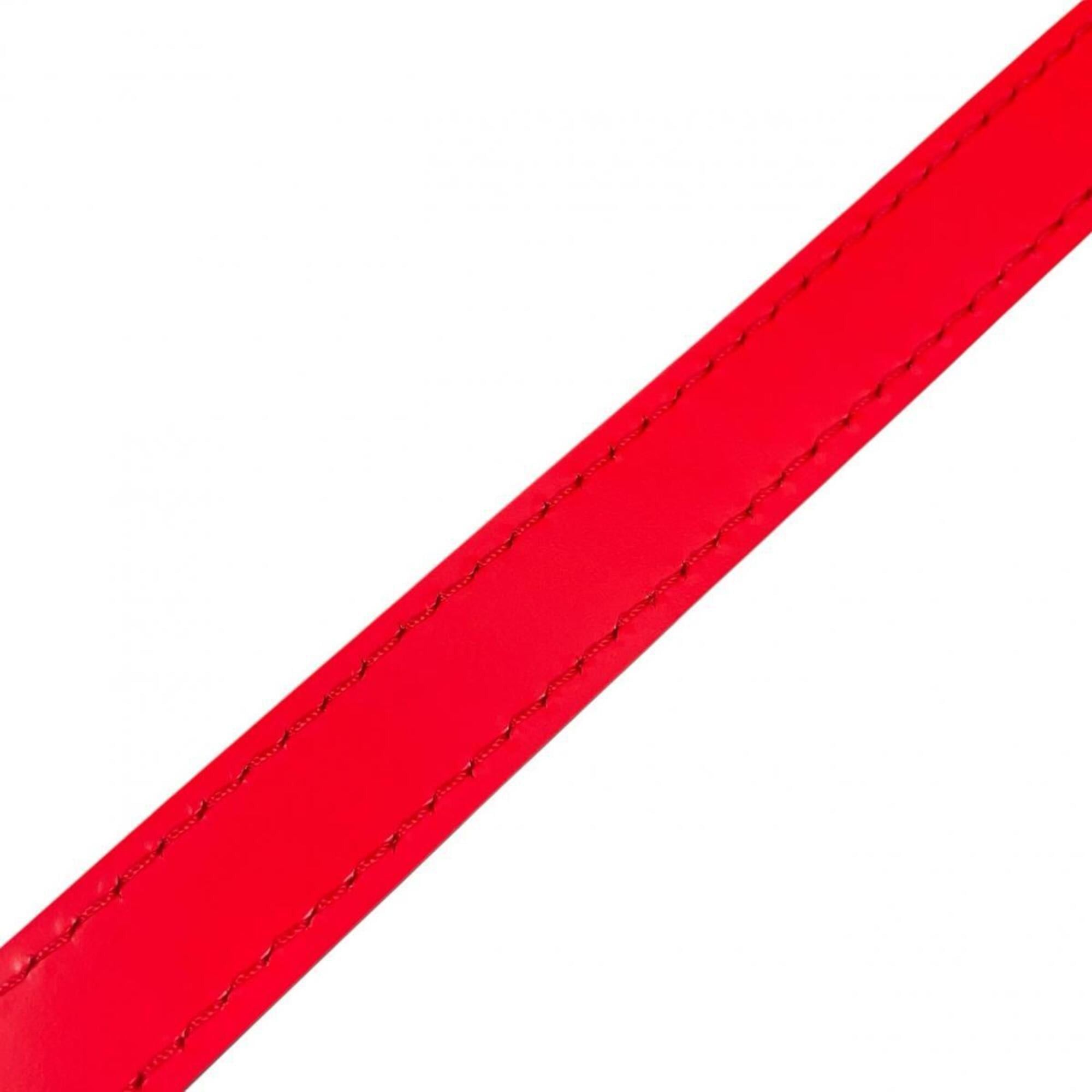 Louis Vuitton Louis Vuitton Shoulder Strap Bag Accessory Leather Red Size ONE SIZE - 3 Thumbnail