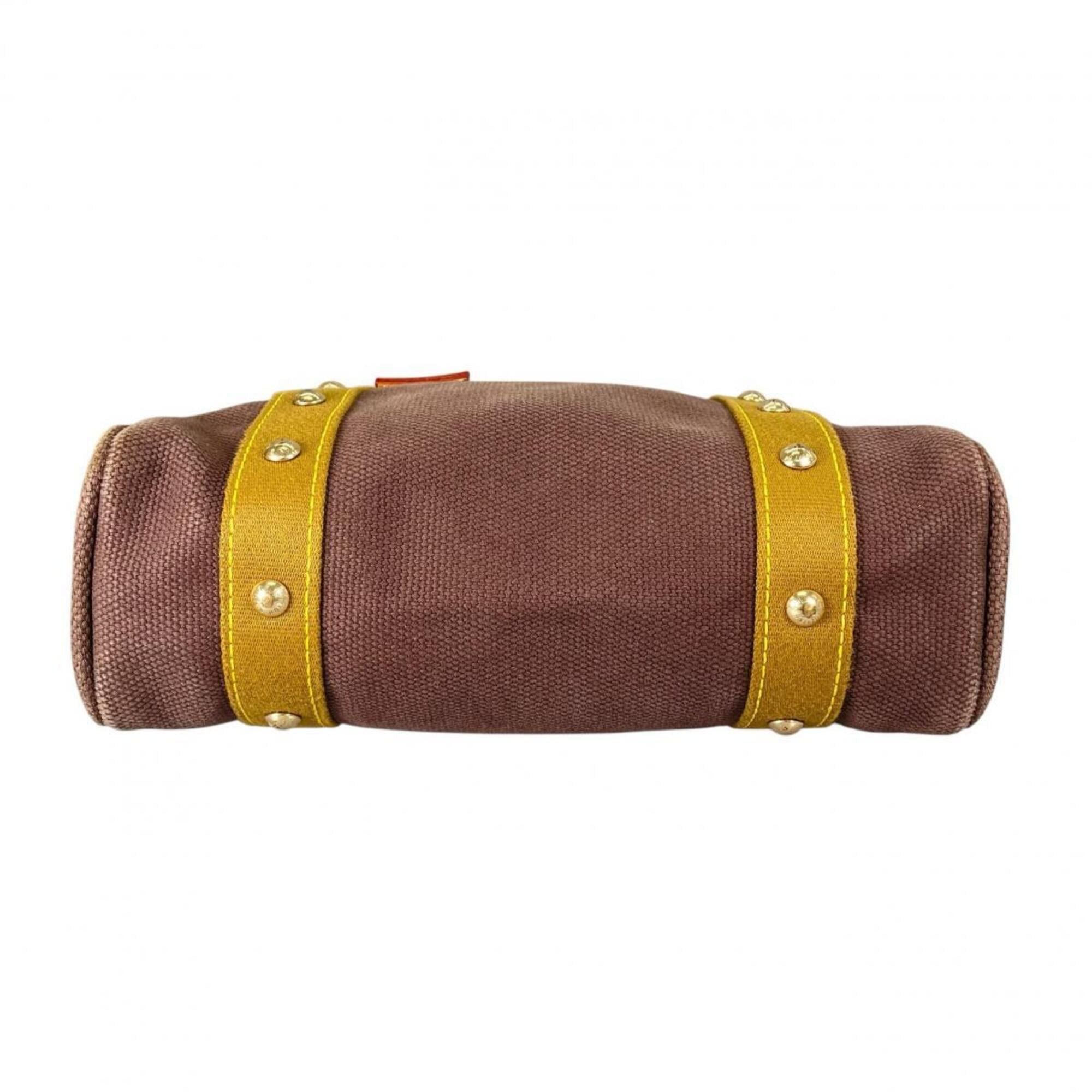 Louis Vuitton Louis Vuitton Cabas MM Antigua Canvas Tote Bag, M40086 Brown Size ONE SIZE - 4 Thumbnail