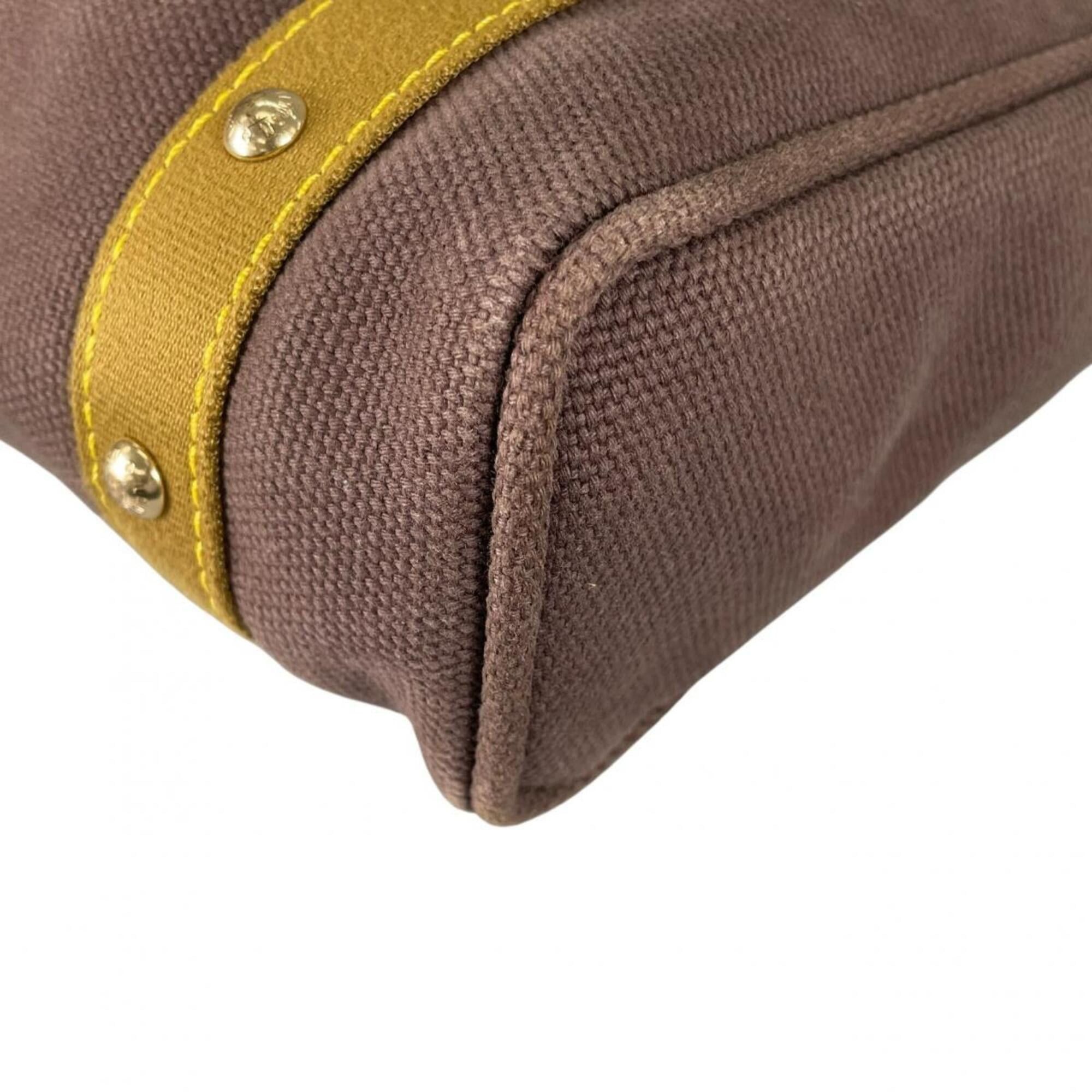Louis Vuitton Louis Vuitton Cabas MM Antigua Canvas Tote Bag, M40086 Brown Size ONE SIZE - 7 Thumbnail