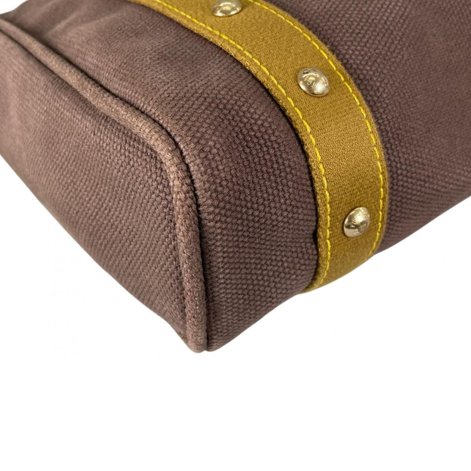 Louis Vuitton Louis Vuitton Cabas MM Antigua Canvas Tote Bag, M40086 Brown Size ONE SIZE - 8 Thumbnail