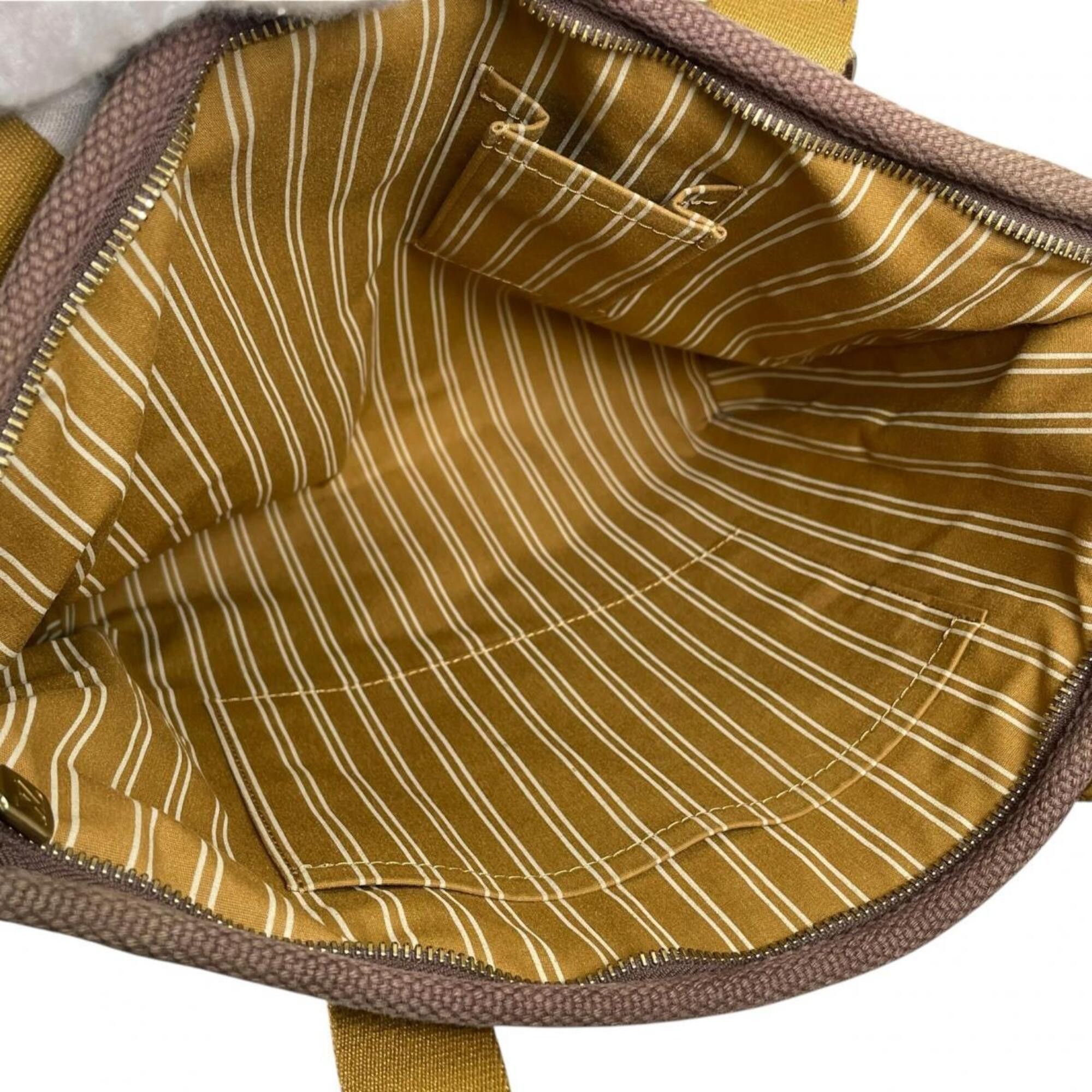 Louis Vuitton Louis Vuitton Cabas MM Antigua Canvas Tote Bag, M40086 Brown Size ONE SIZE - 10 Thumbnail
