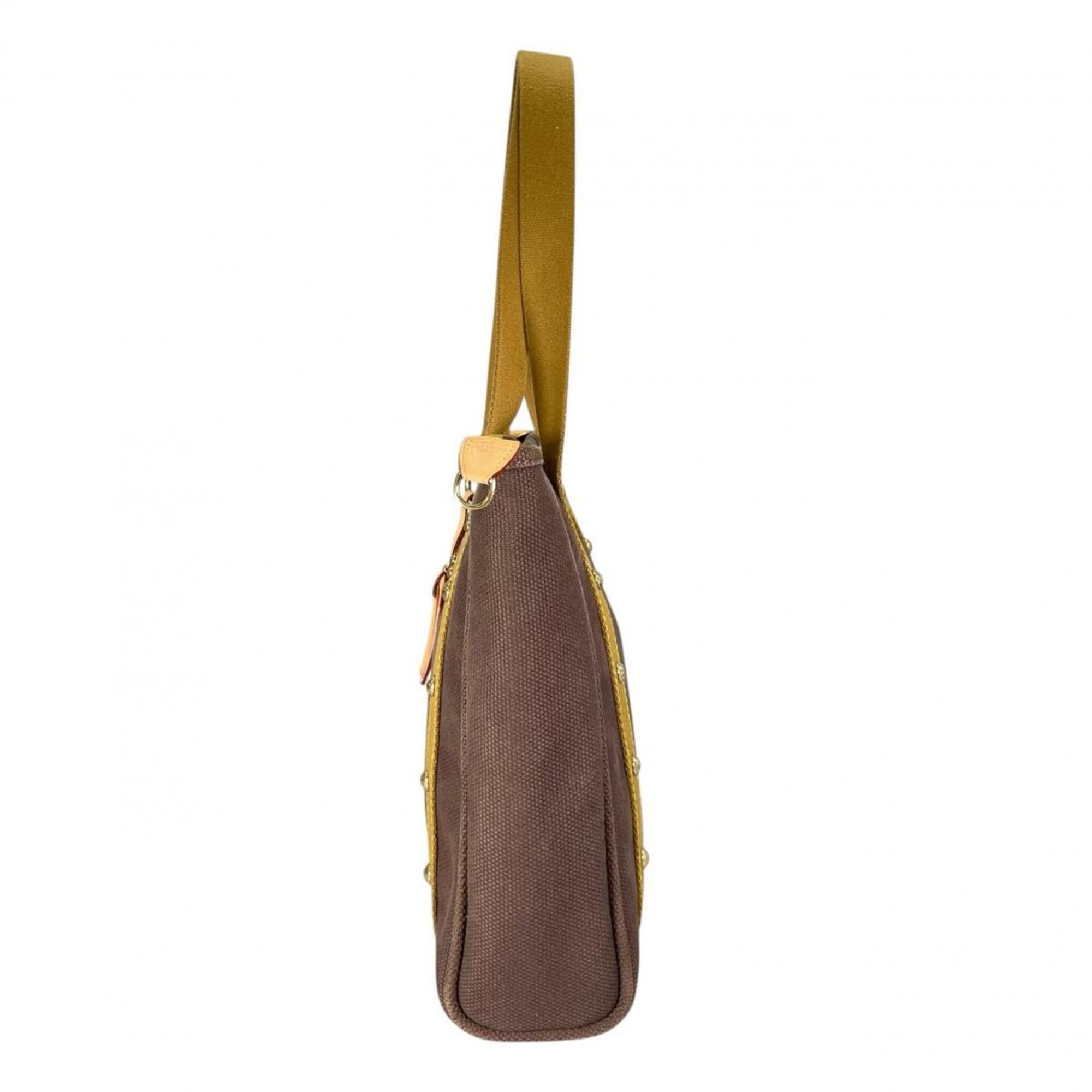 Louis Vuitton Louis Vuitton Cabas MM Antigua Canvas Tote Bag, M40086 Brown Size ONE SIZE - 2 Thumbnail