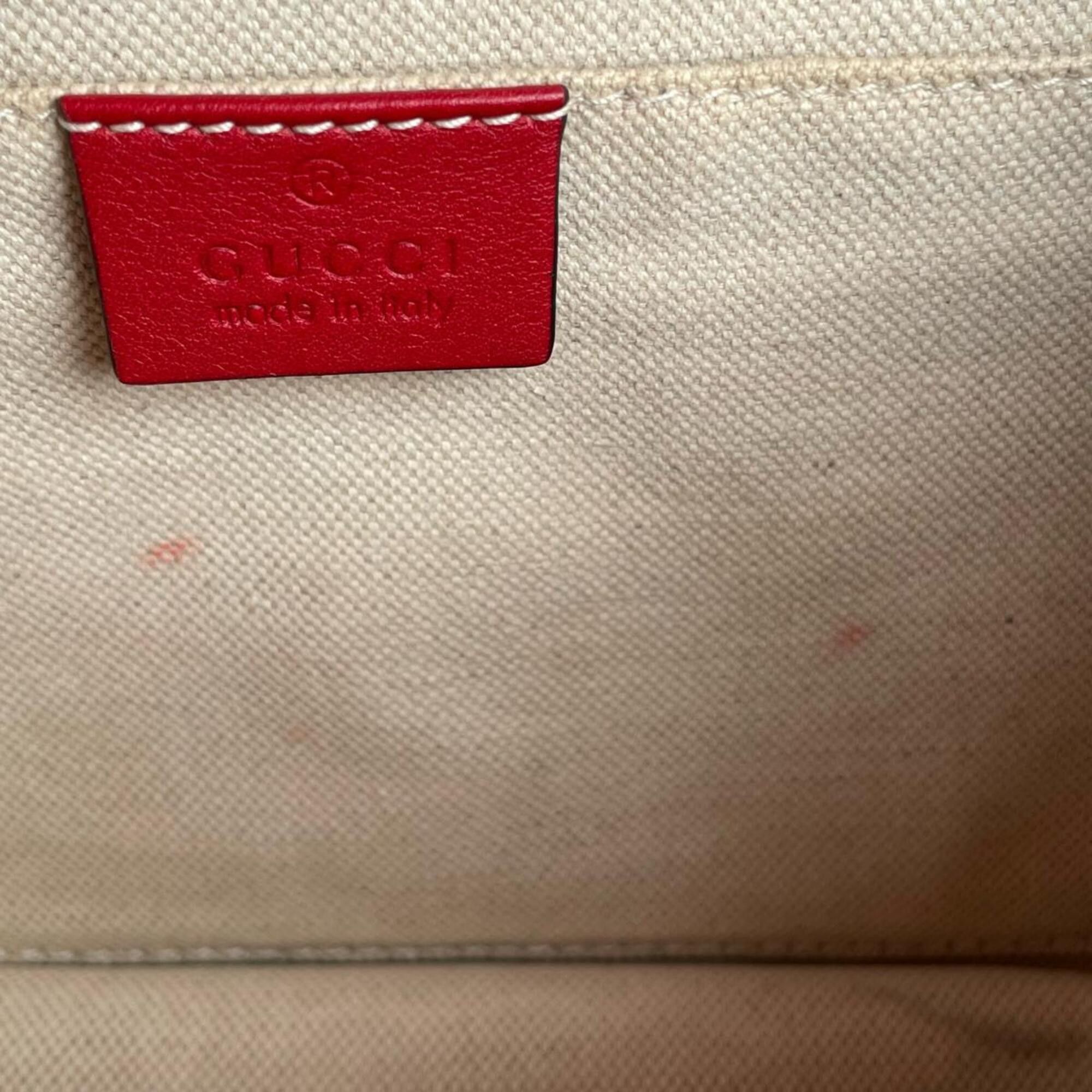 Gucci Gucci Dionysus Bamboo Leather Handbag/Shoulder Bag, 448075, Red Size ONE SIZE - 13 Thumbnail