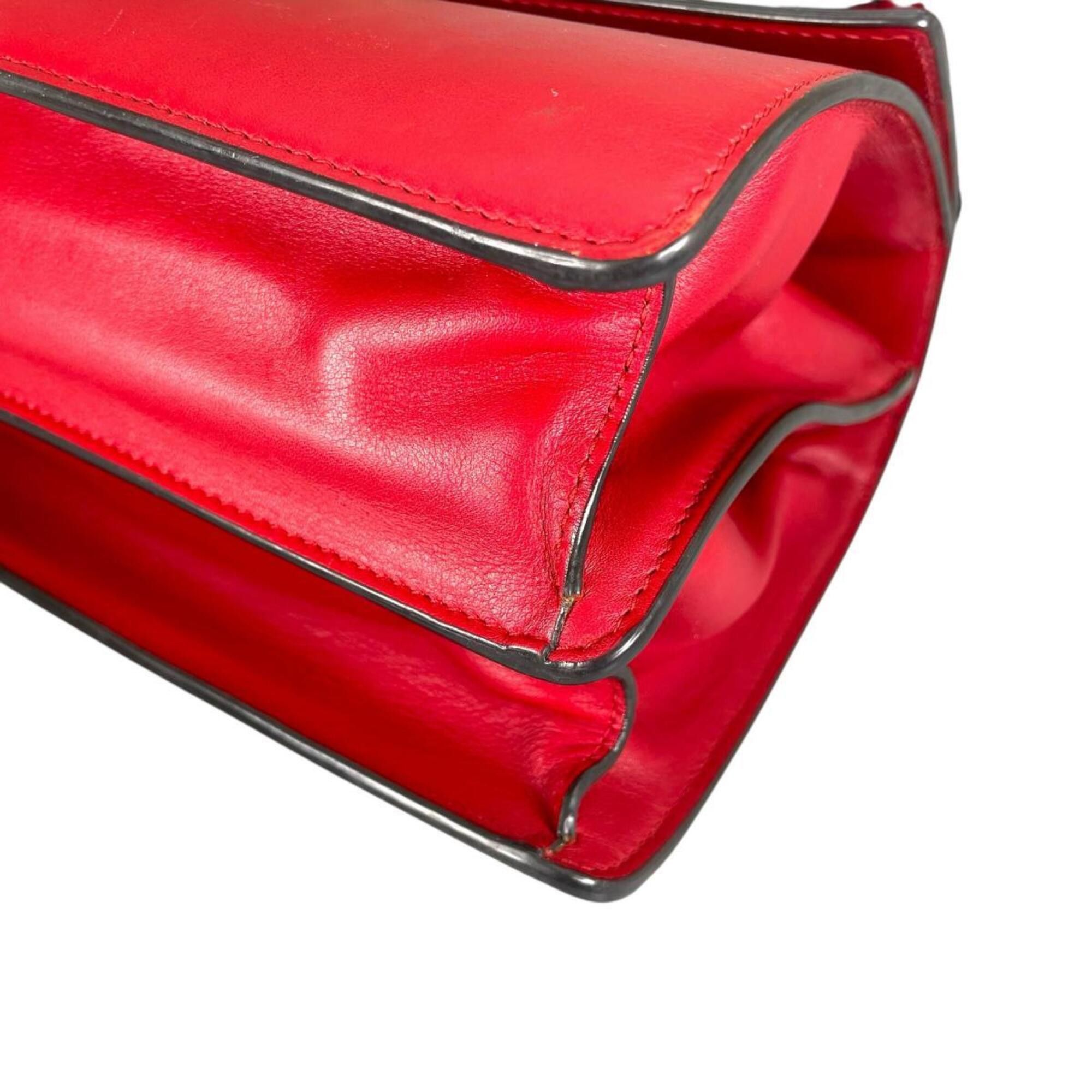 Gucci Gucci Dionysus Bamboo Leather Handbag/Shoulder Bag, 448075, Red Size ONE SIZE - 7 Thumbnail