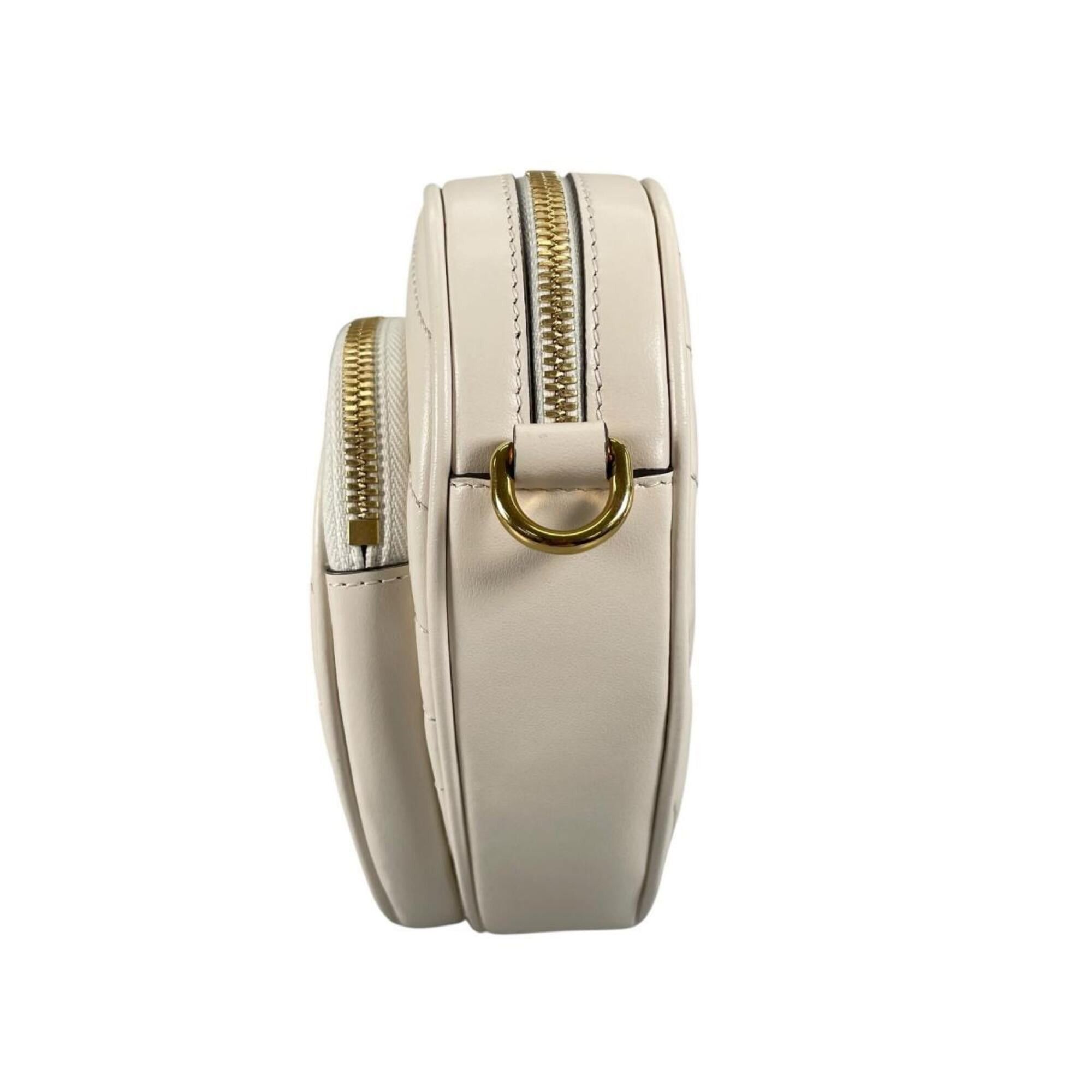 Gucci Gucci shoulder bag, heart chain, interlocking G design, leather, 751628, white. Size ONE SIZE - 2 Thumbnail