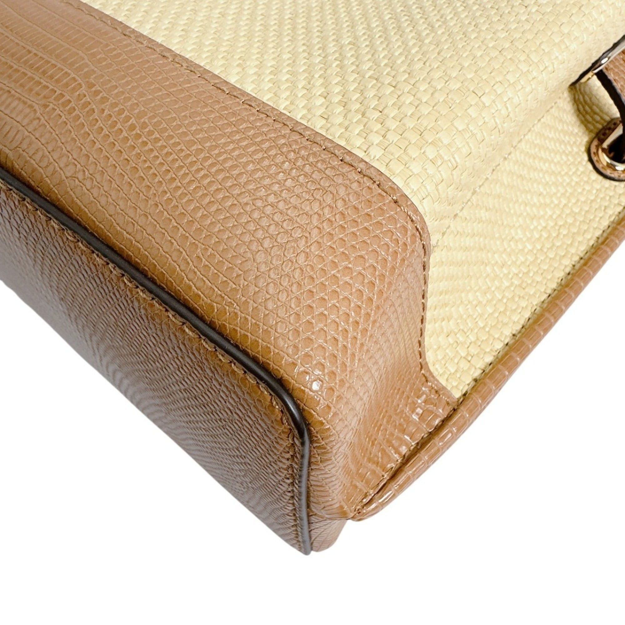 Michael Kors Michael Kors handbag, satchel, shoulder bag, polyurethane, 35T2GU5S1W1214, brown. Size ONE SIZE - 7 Thumbnail