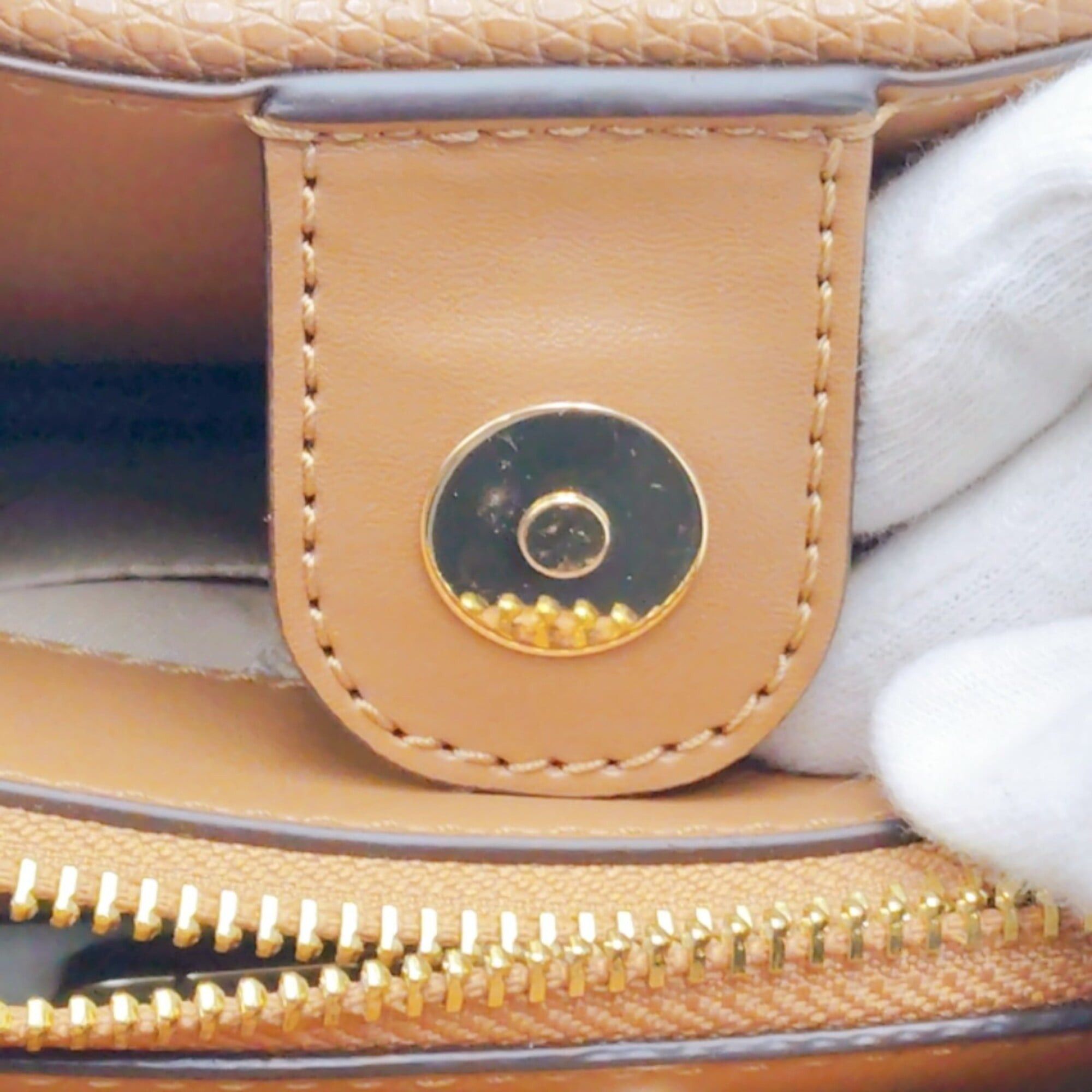 Michael Kors Michael Kors handbag, satchel, shoulder bag, polyurethane, 35T2GU5S1W1214, brown. Size ONE SIZE - 11 Thumbnail