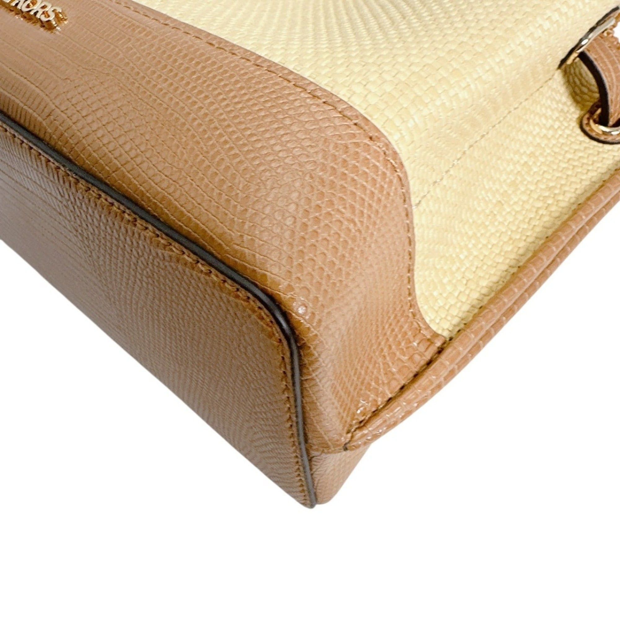 Michael Kors Michael Kors handbag, satchel, shoulder bag, polyurethane, 35T2GU5S1W1214, brown. Size ONE SIZE - 9 Thumbnail