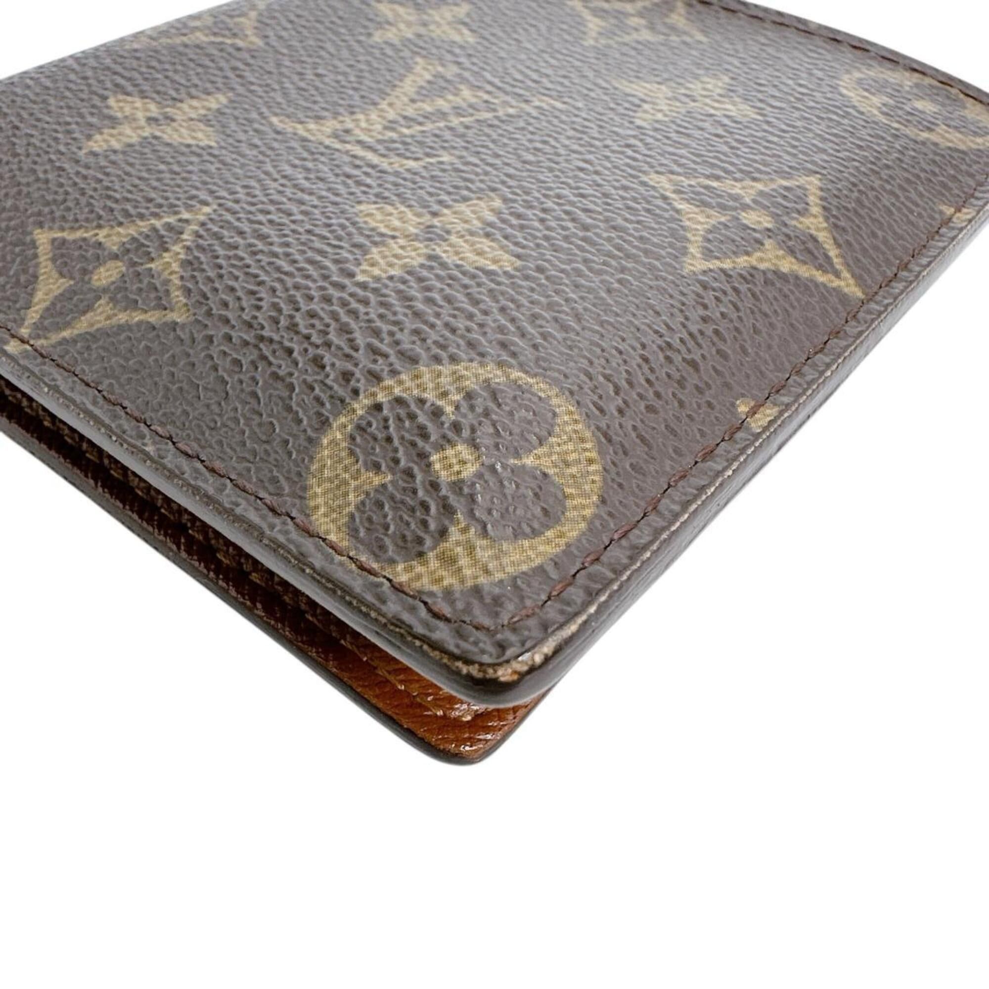 Louis Vuitton Louis Vuitton Bi-fold wallet Cartes Crédit Monnaie Monogram canvas M61665 Brown Size ONE SIZE - 7 Thumbnail