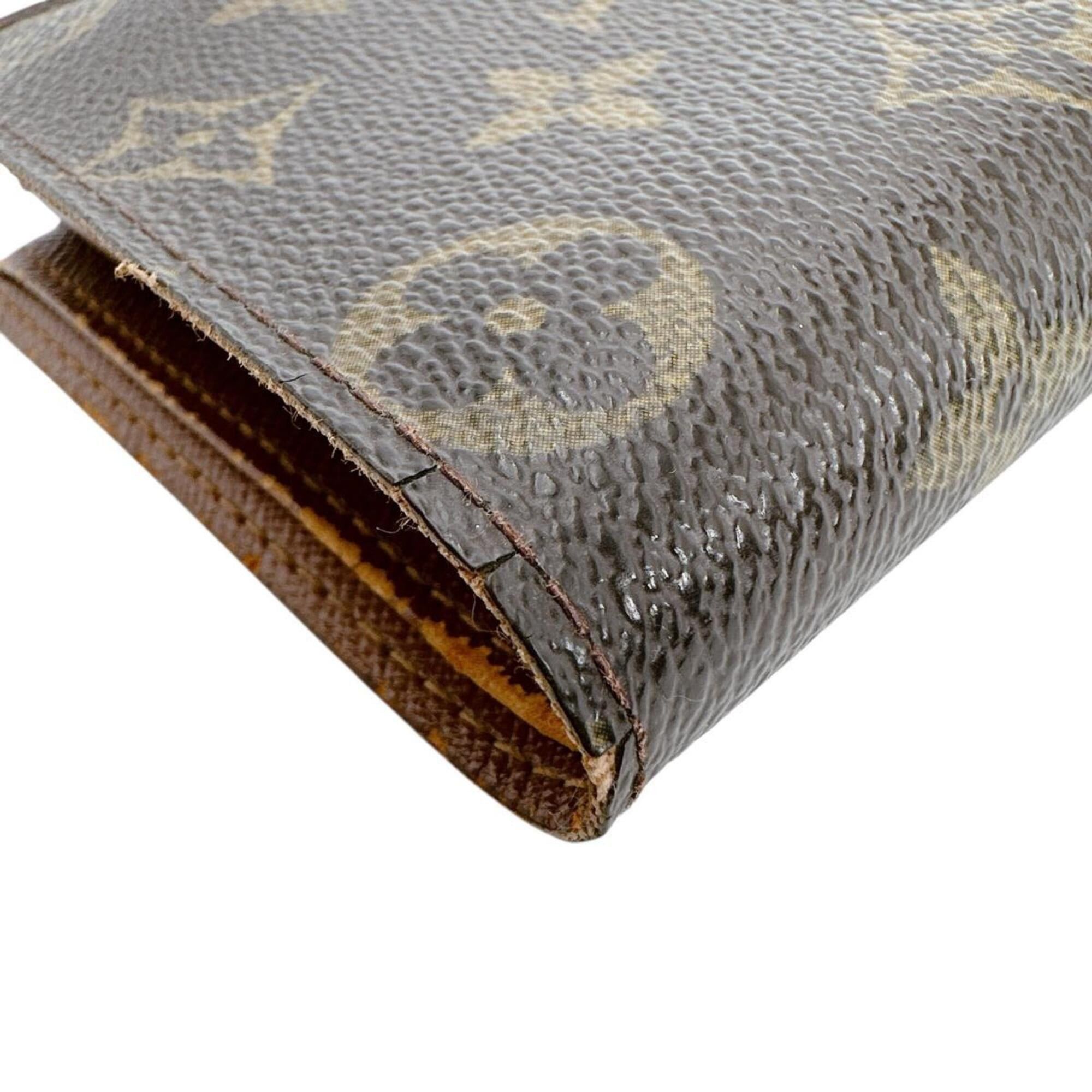 Louis Vuitton Louis Vuitton Bi-fold wallet Cartes Crédit Monnaie Monogram canvas M61665 Brown Size ONE SIZE - 13 Thumbnail