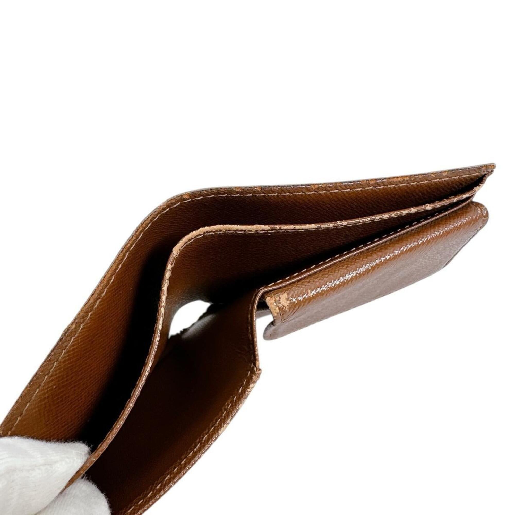 Louis Vuitton Louis Vuitton Bi-fold wallet Cartes Crédit Monnaie Monogram canvas M61665 Brown Size ONE SIZE - 15 Thumbnail