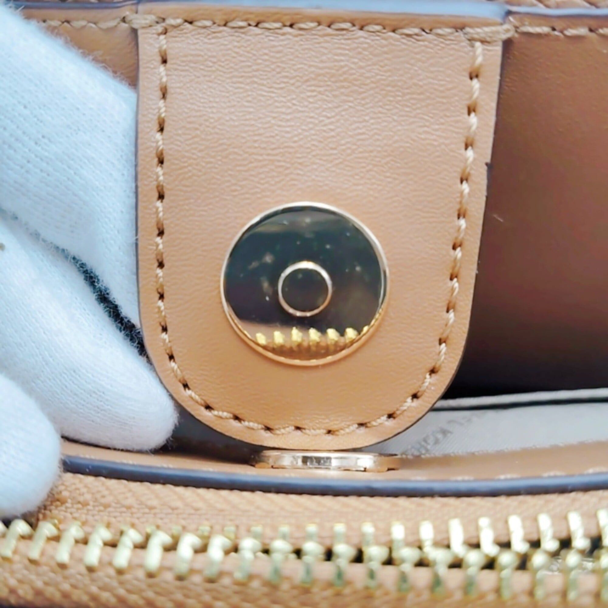 Michael Kors Michael Kors handbag, satchel, shoulder bag, polyurethane, 35T2GU5S1W1214, brown. Size ONE SIZE - 12 Thumbnail